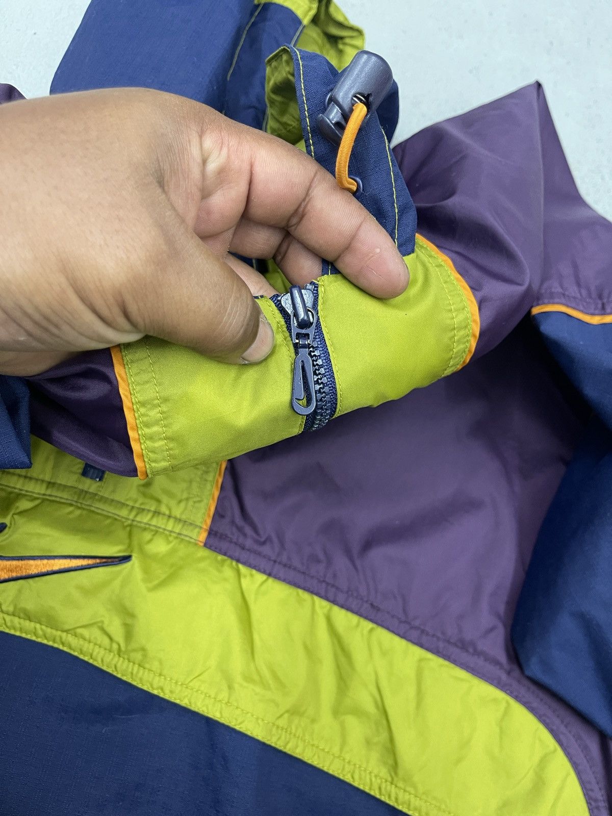 Nike STEALS🔥VTG NIKE ANORAK HOODIE Size US L / EU 52-54 / 3 - 14 Thumbnail