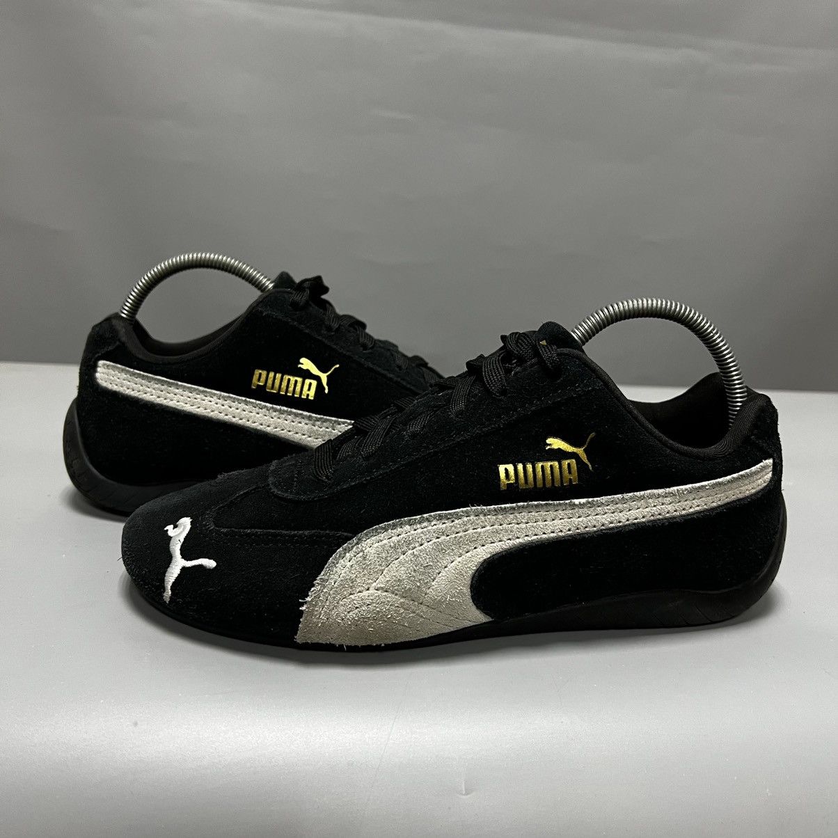 Puma Puma Speedcat OG Suede Y2K Black/White Sneakers Size US 6.5 / IT 36.5 - 3 Thumbnail