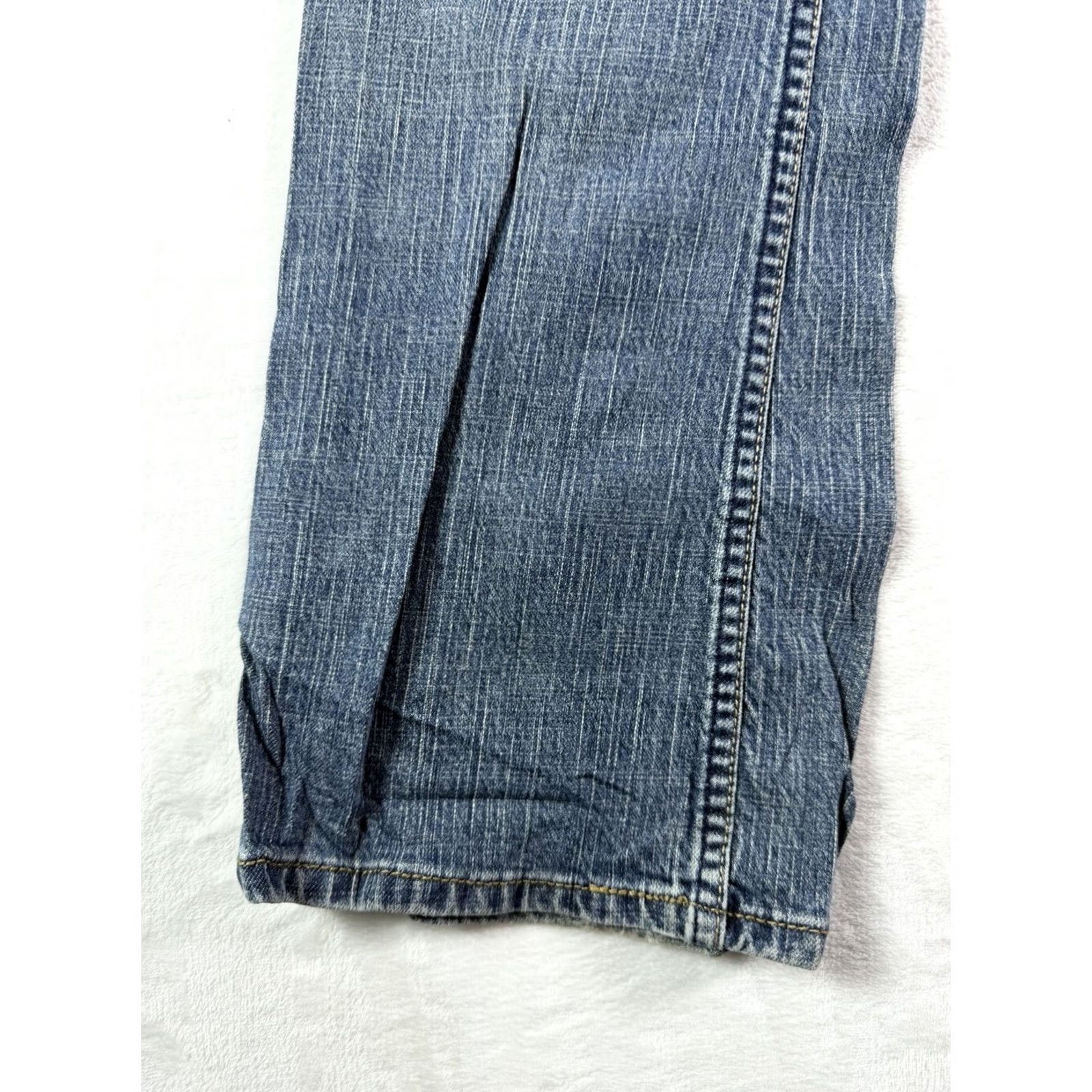Levi's Levi's Signature Jeans Bootcut Denim Blue 14 Regular Low Rise 5-Pocket Womens Modern Stretch Jeans Size 36" / US 14 / IT 50 - 5 Thumbnail