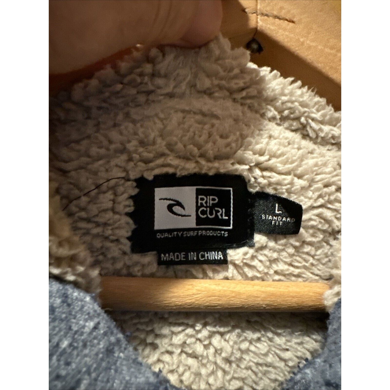 Rip Curl Rip Curl Heavy Duty Sherpa Full Zip Hoodie oversize L Size US L / EU 52-54 / 3 - 5 Thumbnail
