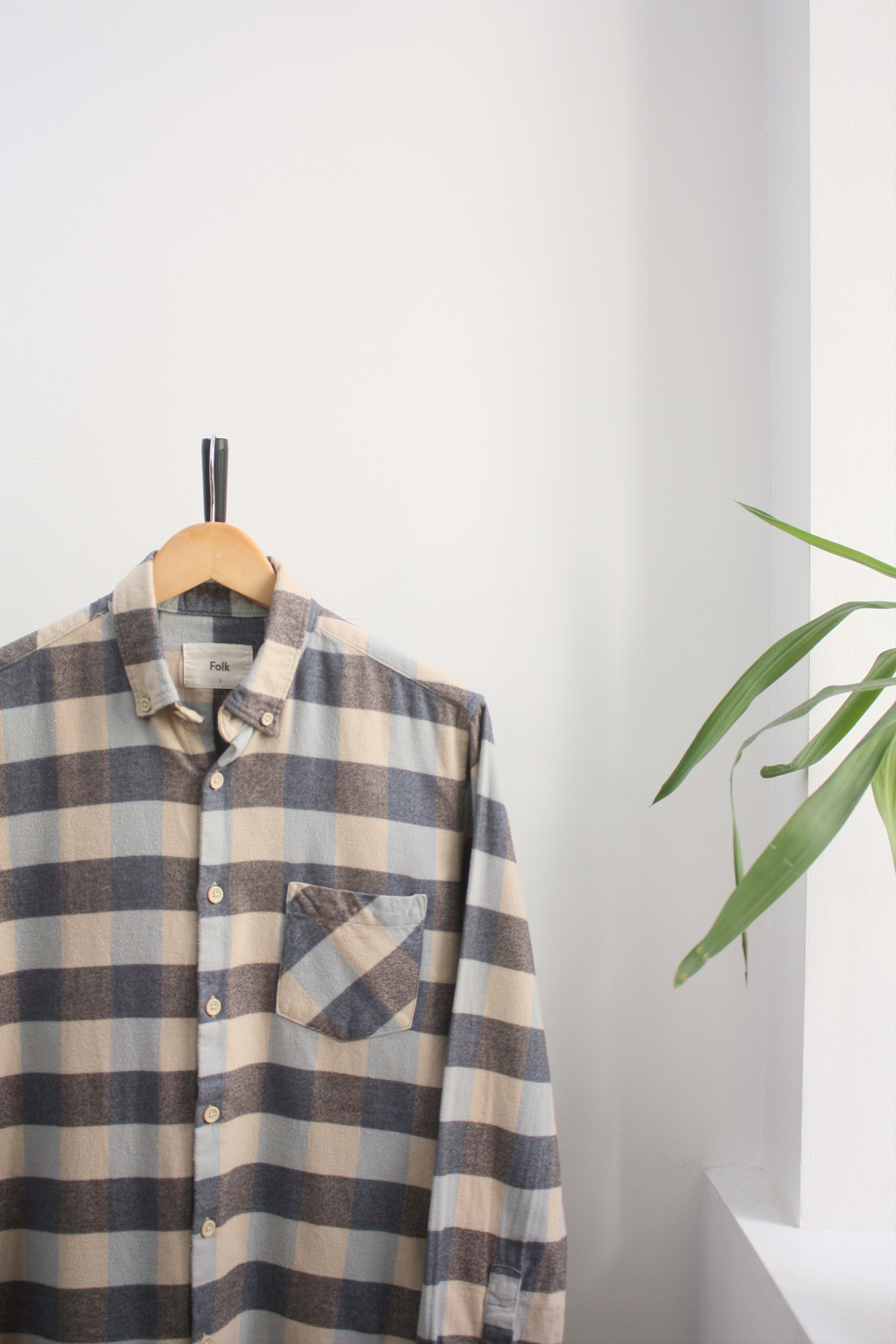 Folk Folk Flannel Checkered Shirt Men's Medium Size US M / EU 48-50 / 2 - 1 Thumbnail