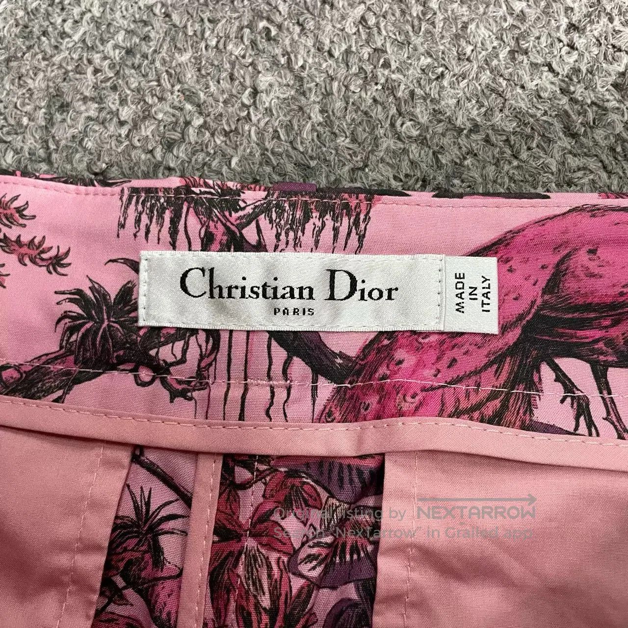 Dior Dior Animal Print Shorts. Size 39" - 3 Thumbnail