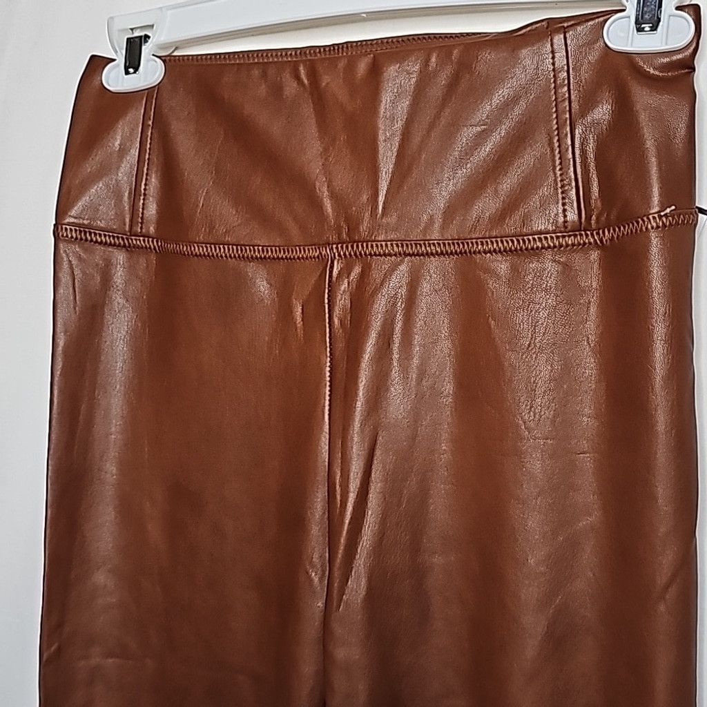 AVEC LES FILLES Avec Les Filles faux leather vegan high rise skinny pants M Size 30" / US 8 / IT 44 - 2 Thumbnail