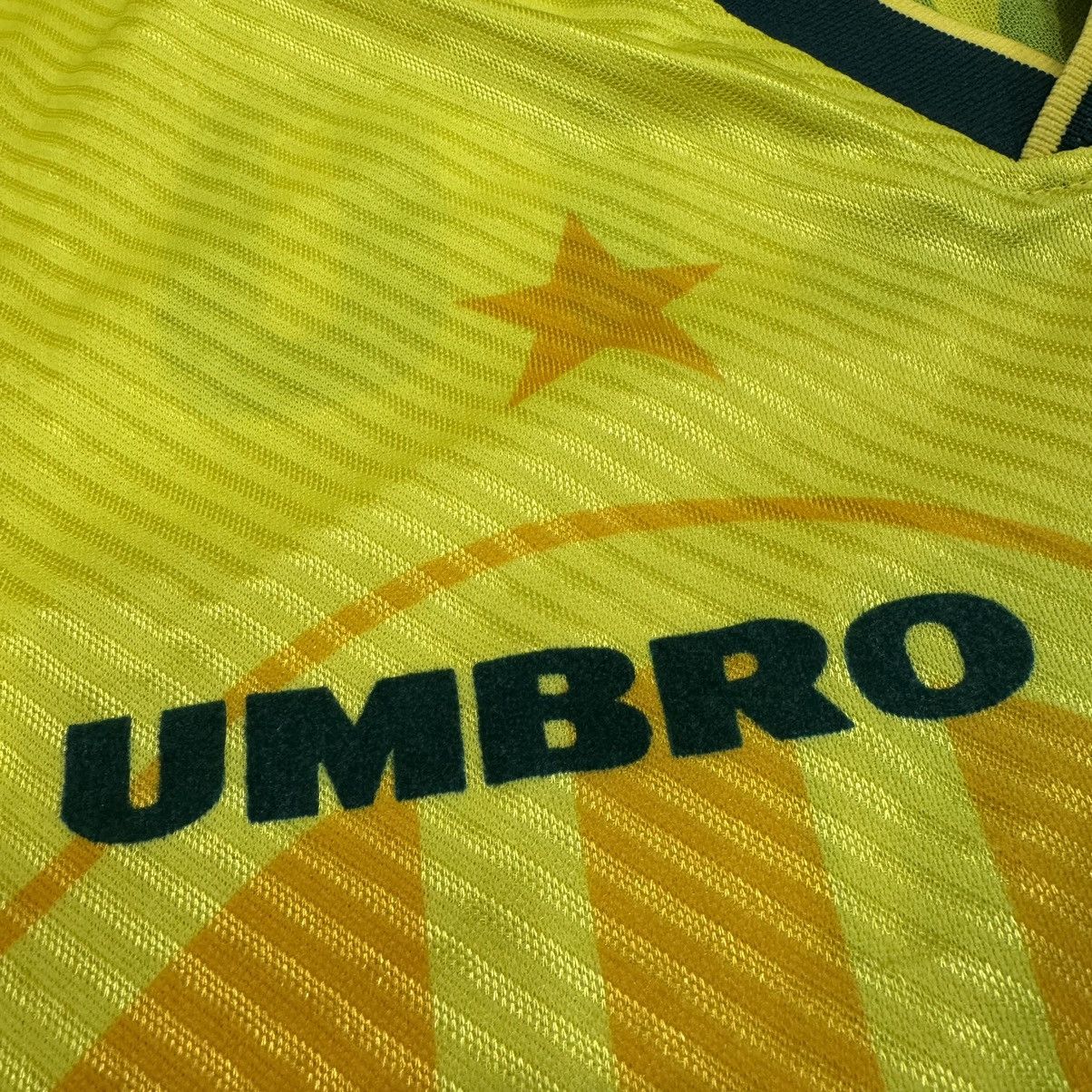 Umbro Brazil 94/96 home shirt #7 Bebeto Size US L / EU 52-54 / 3 - 5 Thumbnail