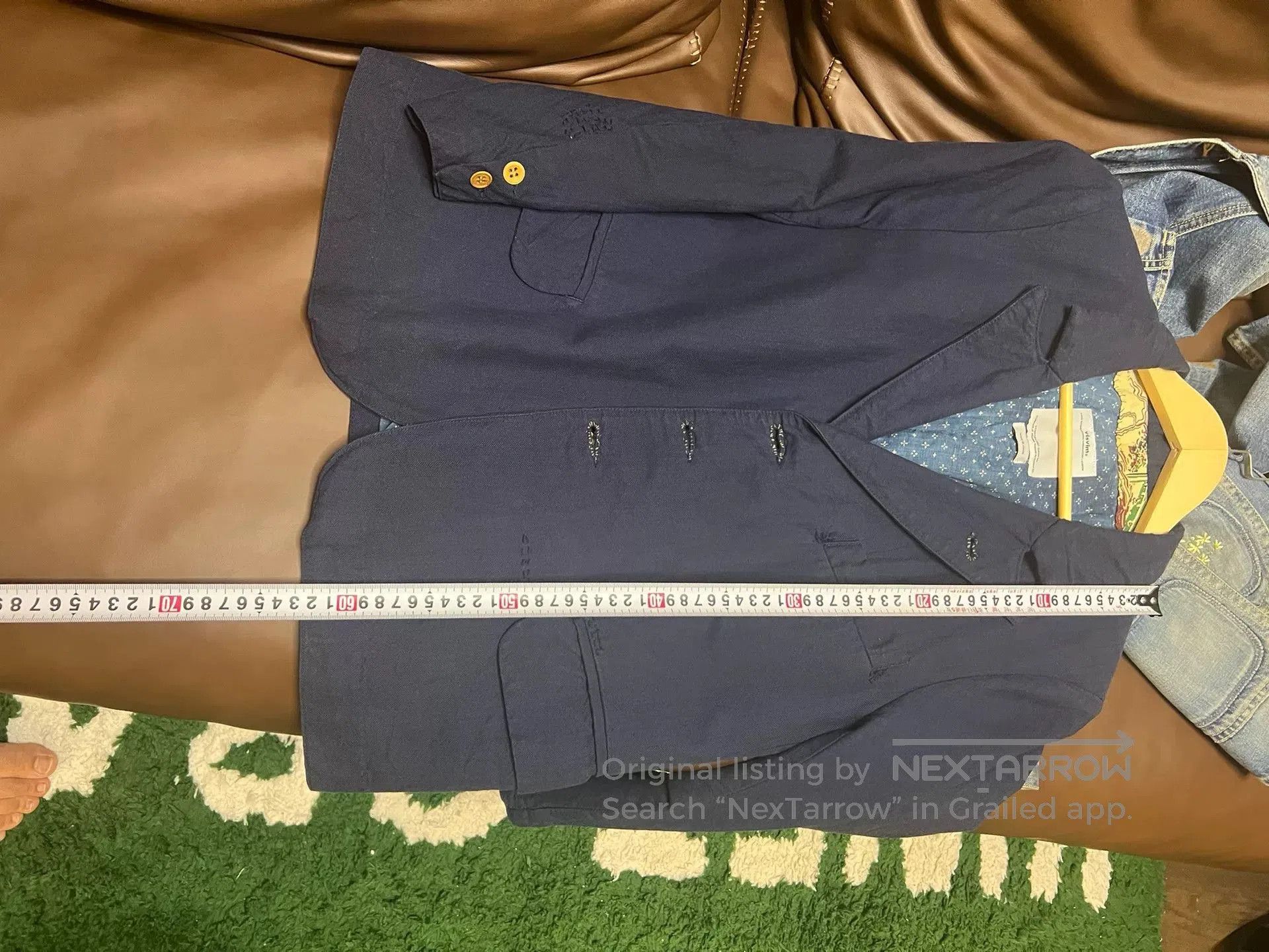 Visvim visvim tailored blazer in navy blue. Size US S / EU 44-46 / 1 - 7 Thumbnail