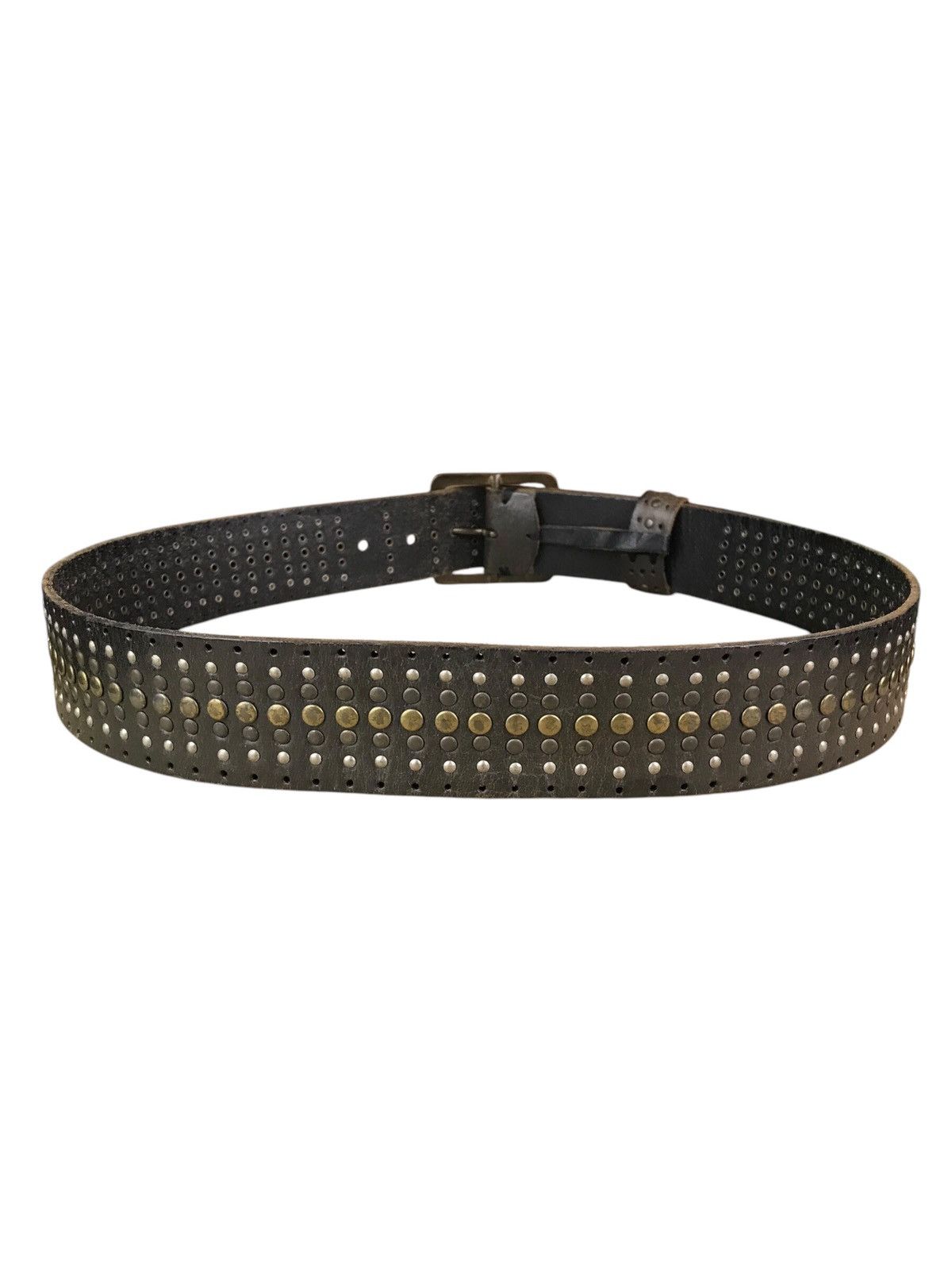 Japanese Brand × Leather STUDDED LEATHER WAIST BELT STEAMPUNK Size ONE SIZE - 3 Thumbnail