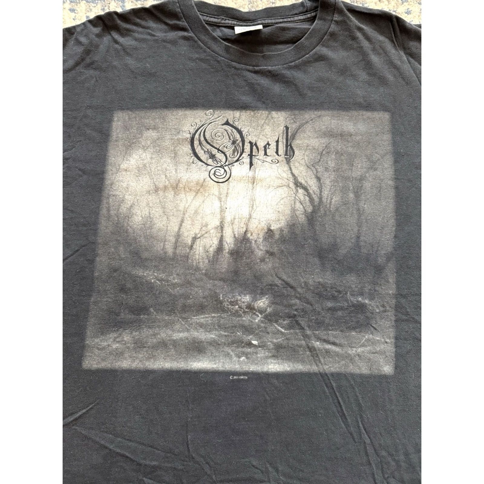 Vintage VINTAGE Opeth Blackwater Park Tour T Shirt XL 2001 Death Metal Band Katatonia Mens Size US XL / EU 56 / 4 - 2 Thumbnail