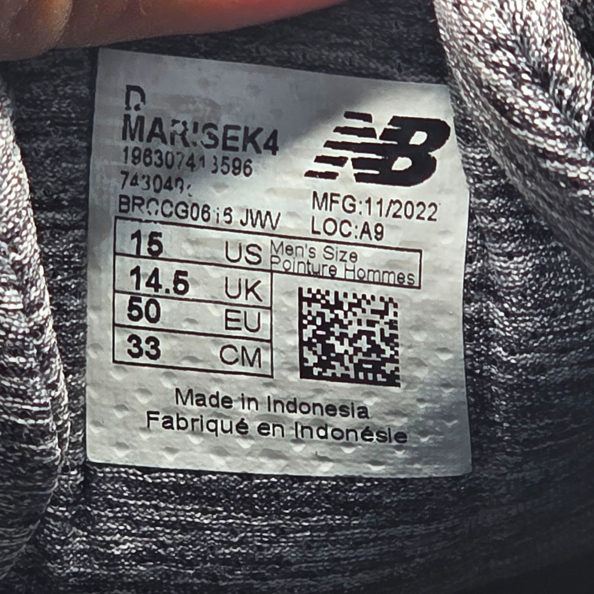 New Balance New Balance Fresh Foam Arishi v4 Mens Size 15 Black Silver G Size US 15 / EU 48 - 7 Thumbnail