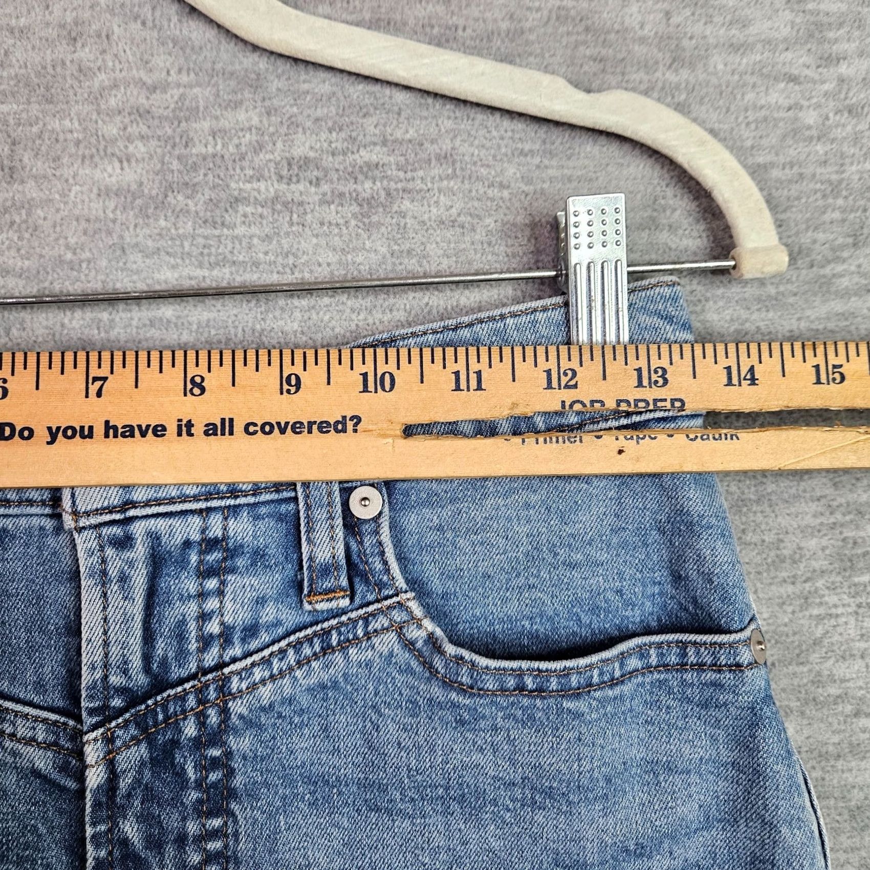 Madewell Madewell THE PERFECT MID-LENGTH JEAN SHORTBlue Women's Size 25 Regular Slim (Stretch) Denim Shorts Men? Size 42" / US 20 - 7 Thumbnail
