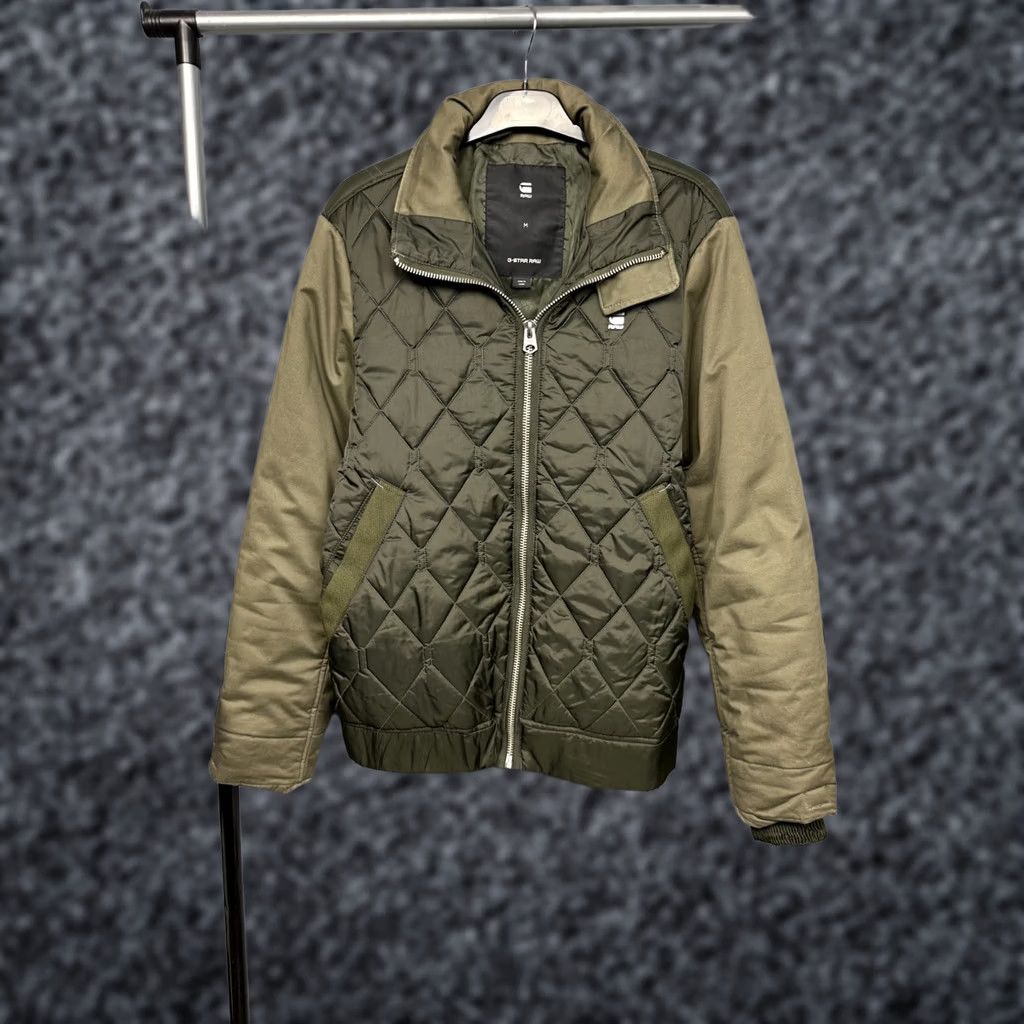G-Star G Star Raw Mens Meefic Quilted Overshirt Jacket M Size US M / EU 48-50 / 2 - 1 Thumbnail