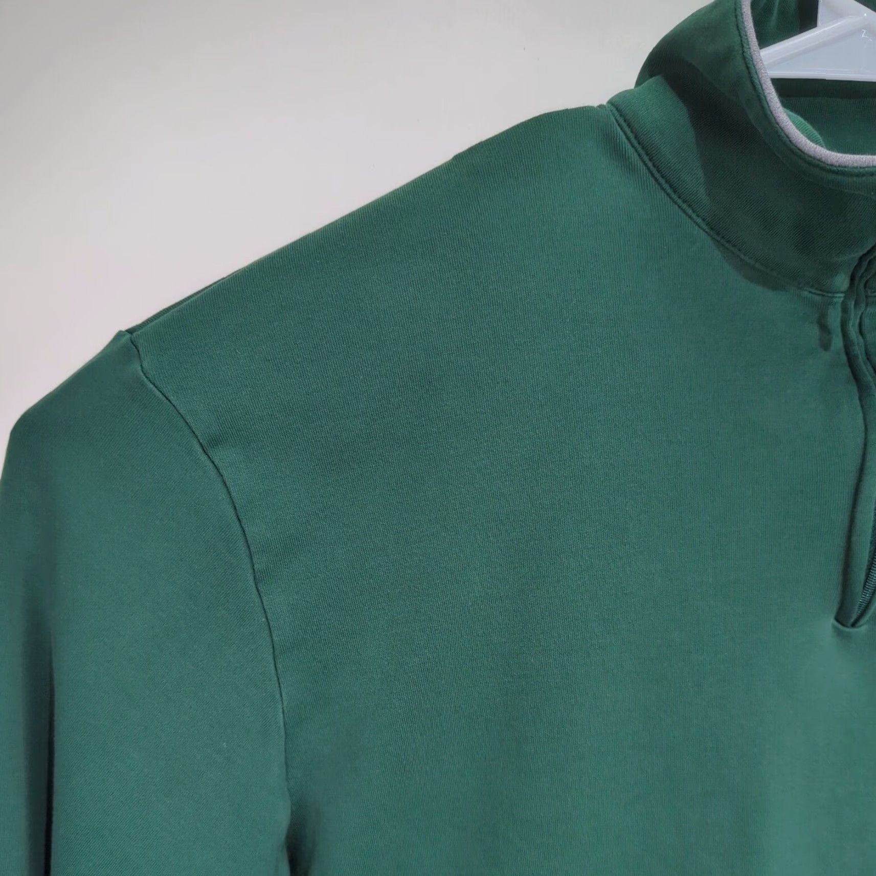 Ralph Lauren Polo Golf Ralph Lauren Mens Sweater Green Size Medium 1/4 Zip Pullover Knit Light Weight 100% Cotton Logo Classic Golf Mens Size US M / EU 48-50 / 2 - 4 Thumbnail