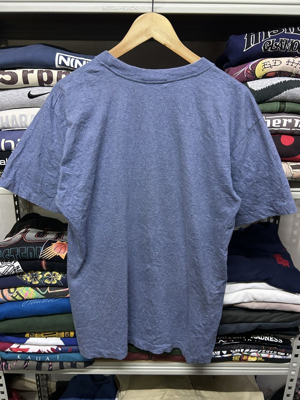 Saint Laurent Paris × Vintage × Yves Saint Laurent Vintage Yves Saint Laurent Embroidered Logo Tees Size US L / EU 52-54 / 3 - 3 Thumbnail