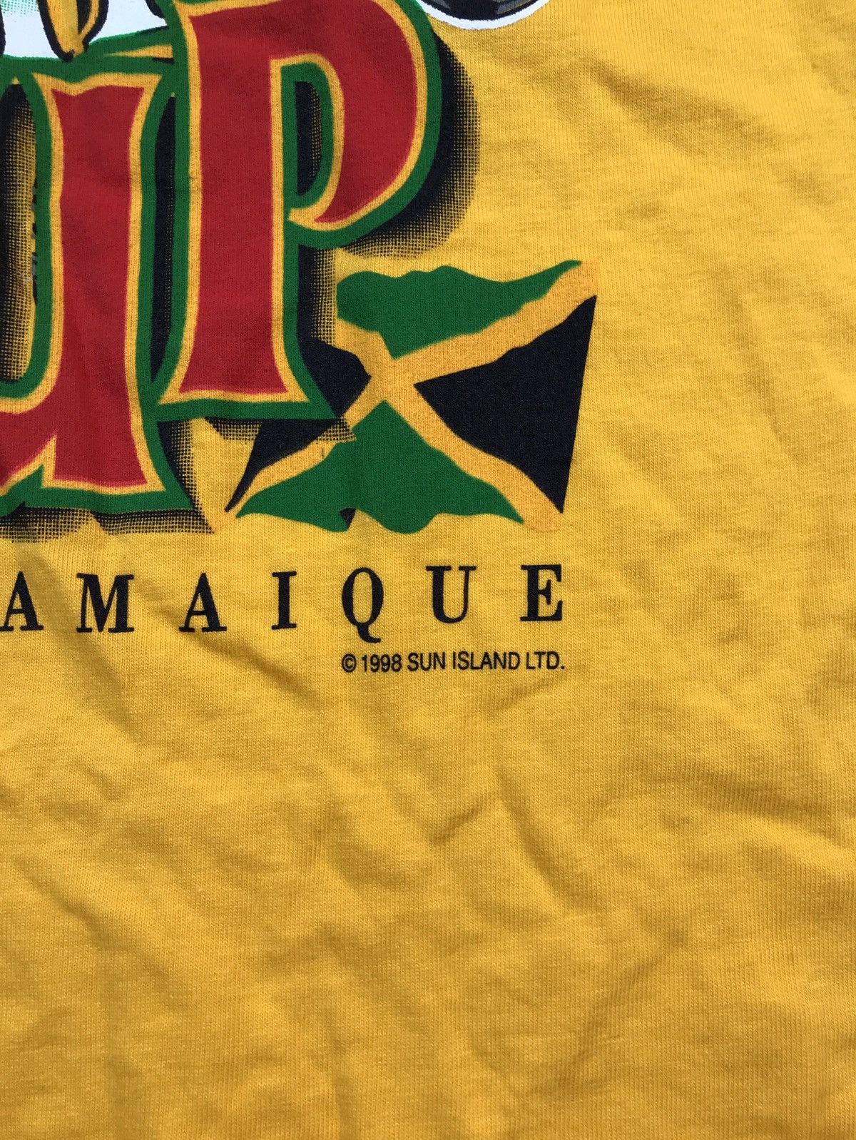 Vintage Vintage 1998 Reggae Boyz Jamaica Football World Cup France Size US M / EU 48-50 / 2 - 3 Thumbnail