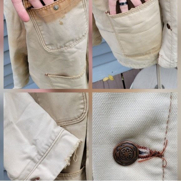 Wrangler Vintage 90s y2k Wrangler Blanket Lined Distressed Thrashed T Size US XXL / EU 58 / 5 - 6 Thumbnail