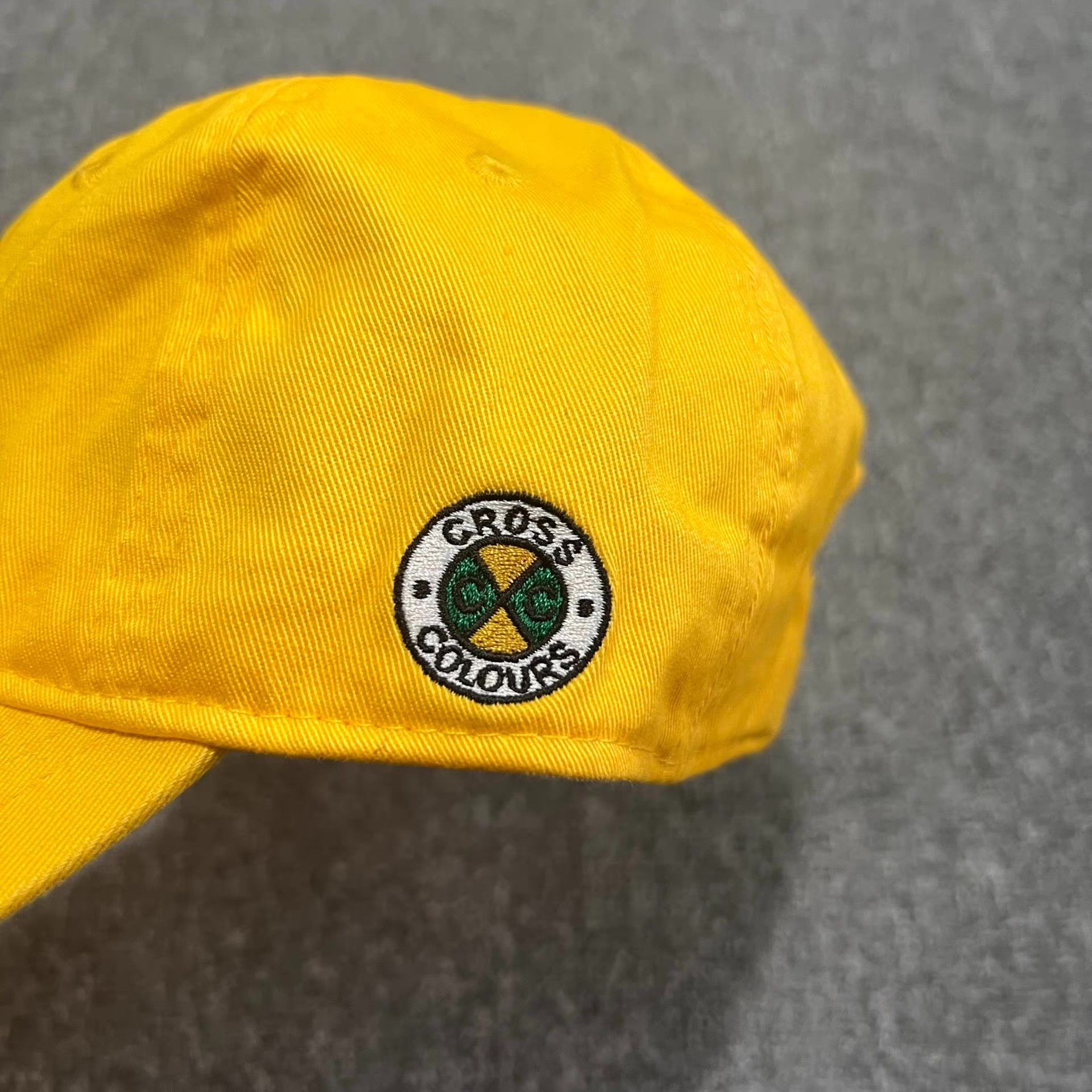 Cross Colours Cross Colours EmbroideredCurved Brim Baseball Cap Visor Q7 Size ONE SIZE - 6 Thumbnail