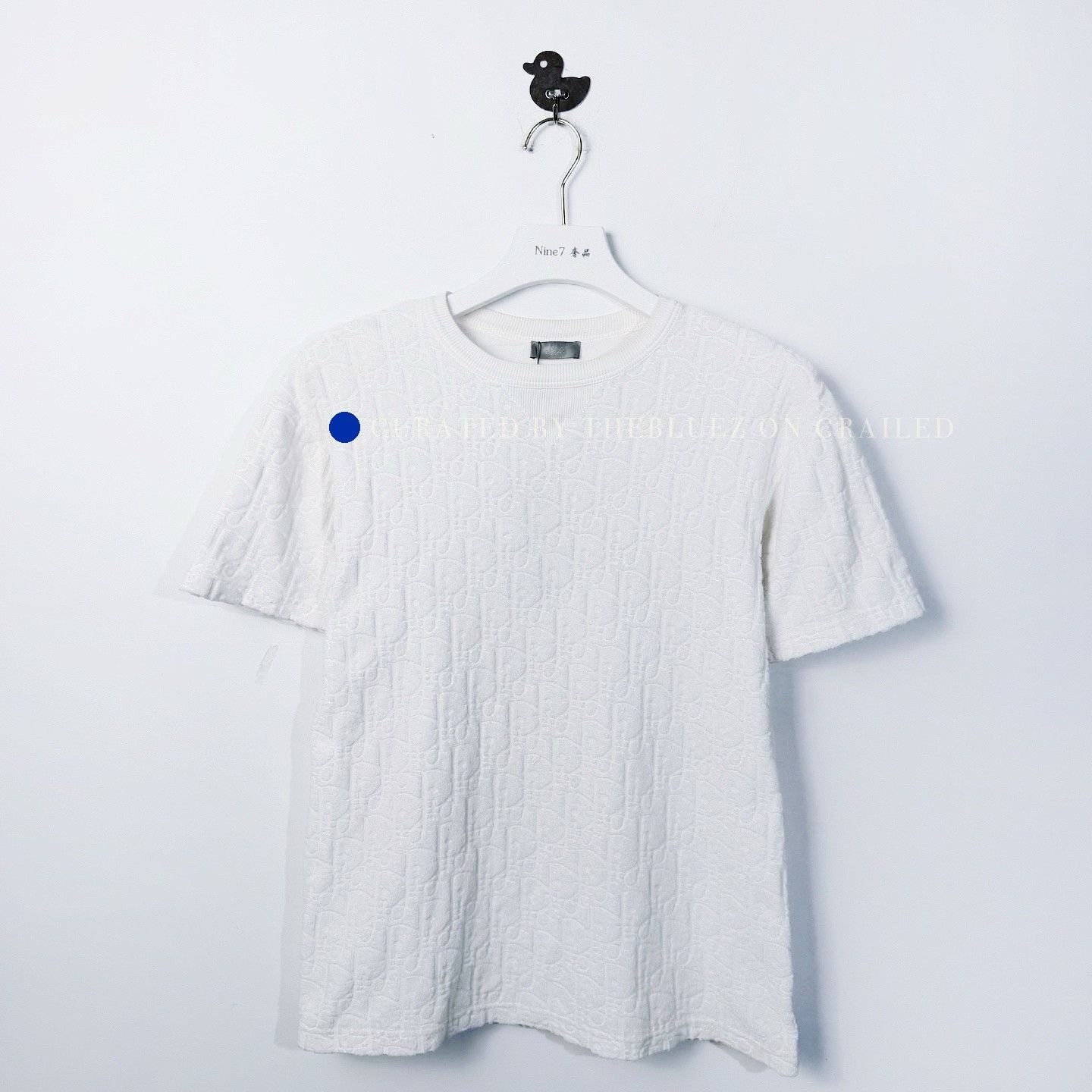 Dior Classic White Jacquard T-Shirt - Size XS Size US XS / EU 42 / 0 - 1 Thumbnail
