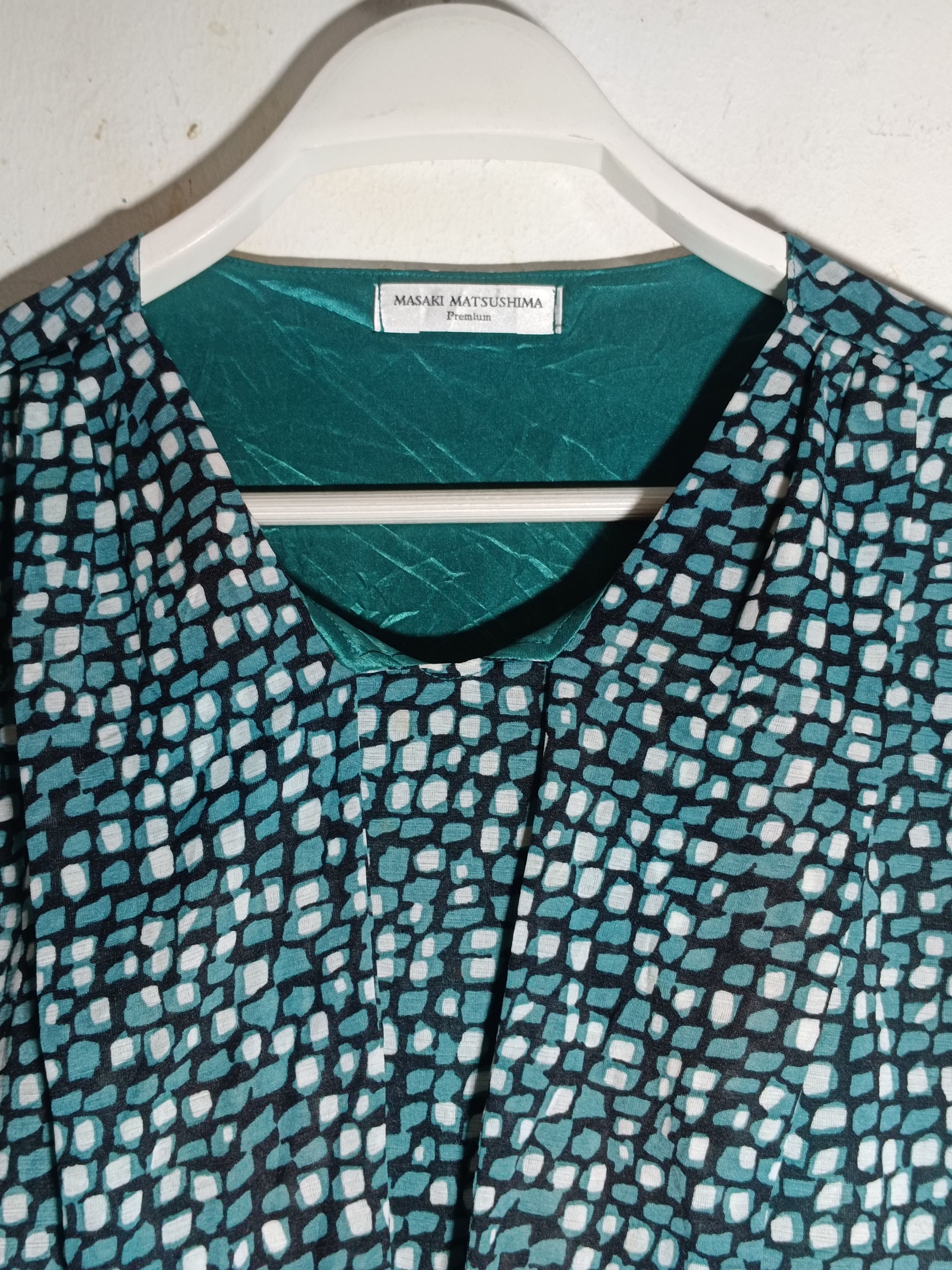 Issey Miyake × Japanese Brand × Masaki Matsushima Masaki Matsushima Neck Tie Size US M / EU 48-50 / 2 - 5 Thumbnail
