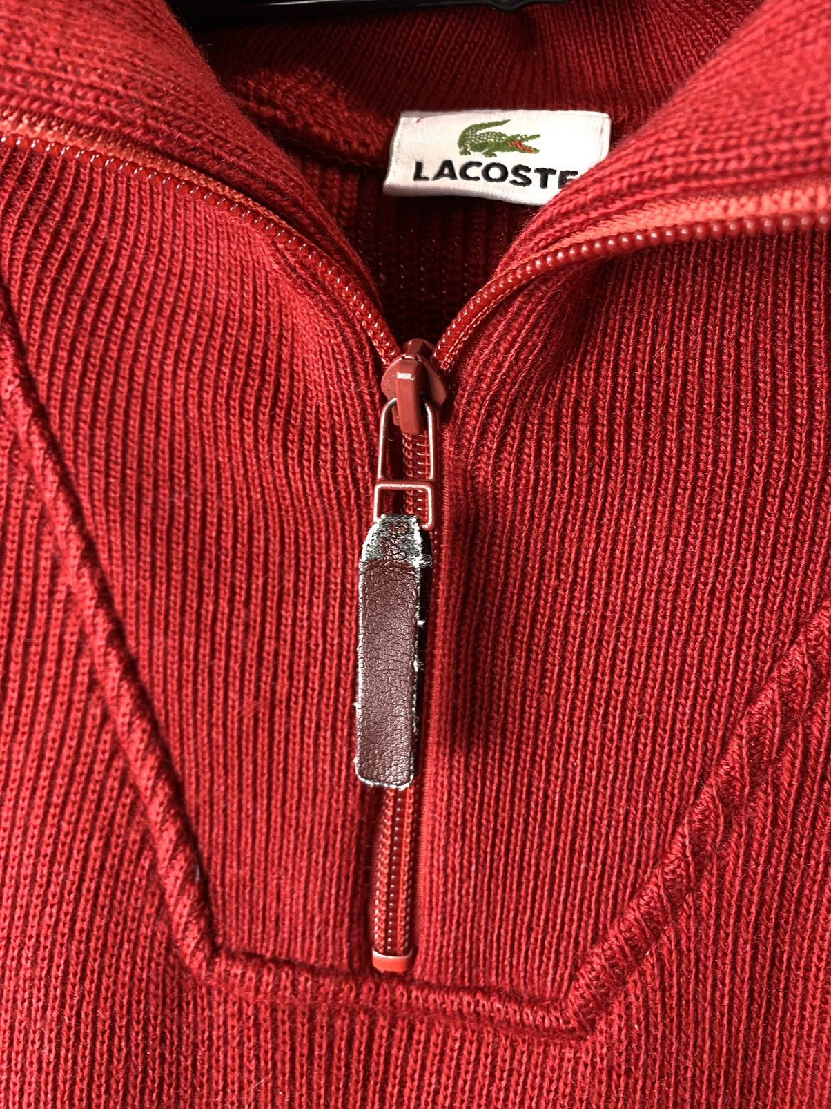 Lacoste 90’s Vintage Lacoste Knit Sweater Casual Wear Size US L / EU 52-54 / 3 - 5 Thumbnail