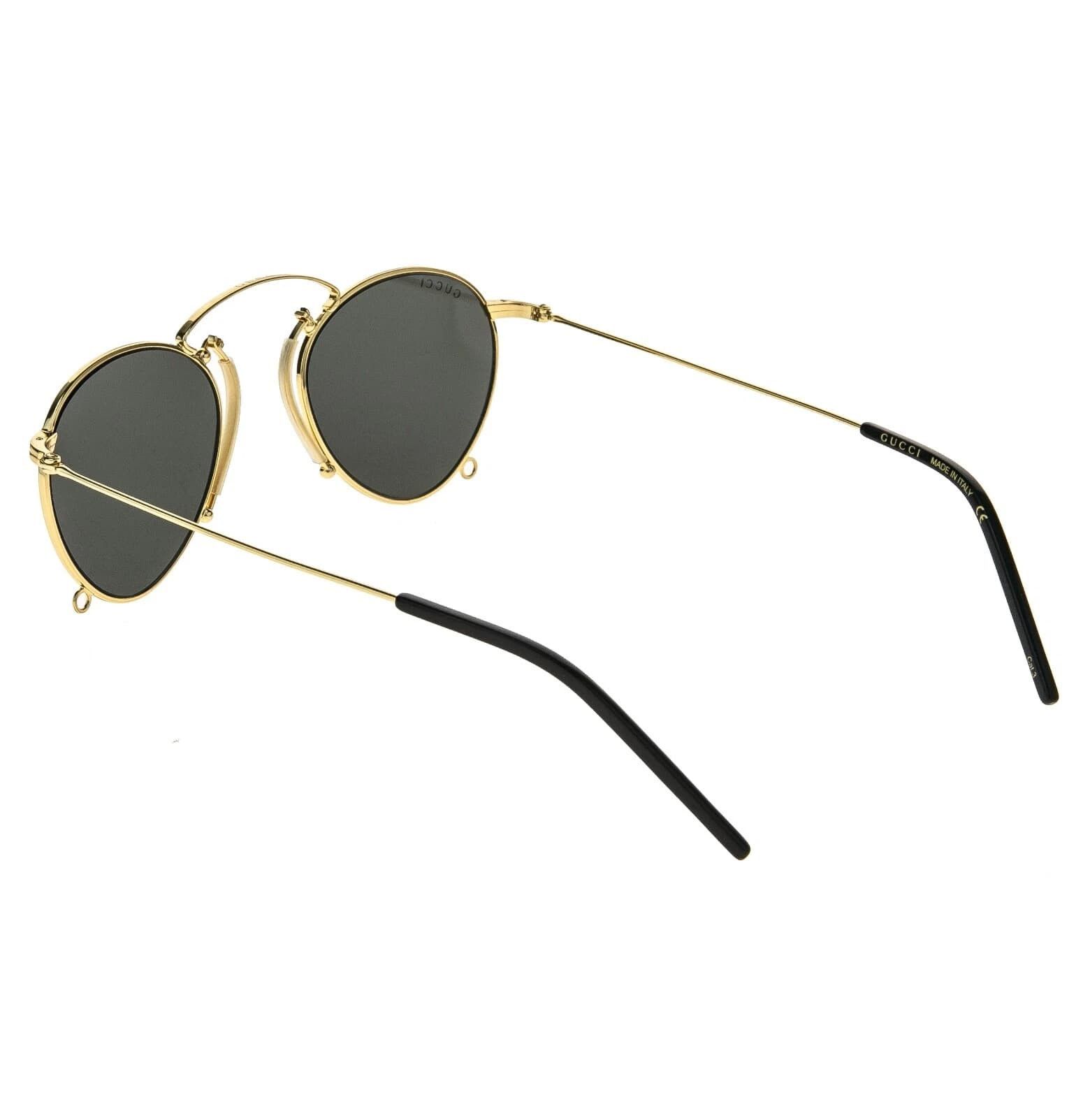 Gucci GUCCI GG1034S 1034 ARIA Pinke-nez Gold Chain 002 002 Size ONE SIZE - 4 Thumbnail