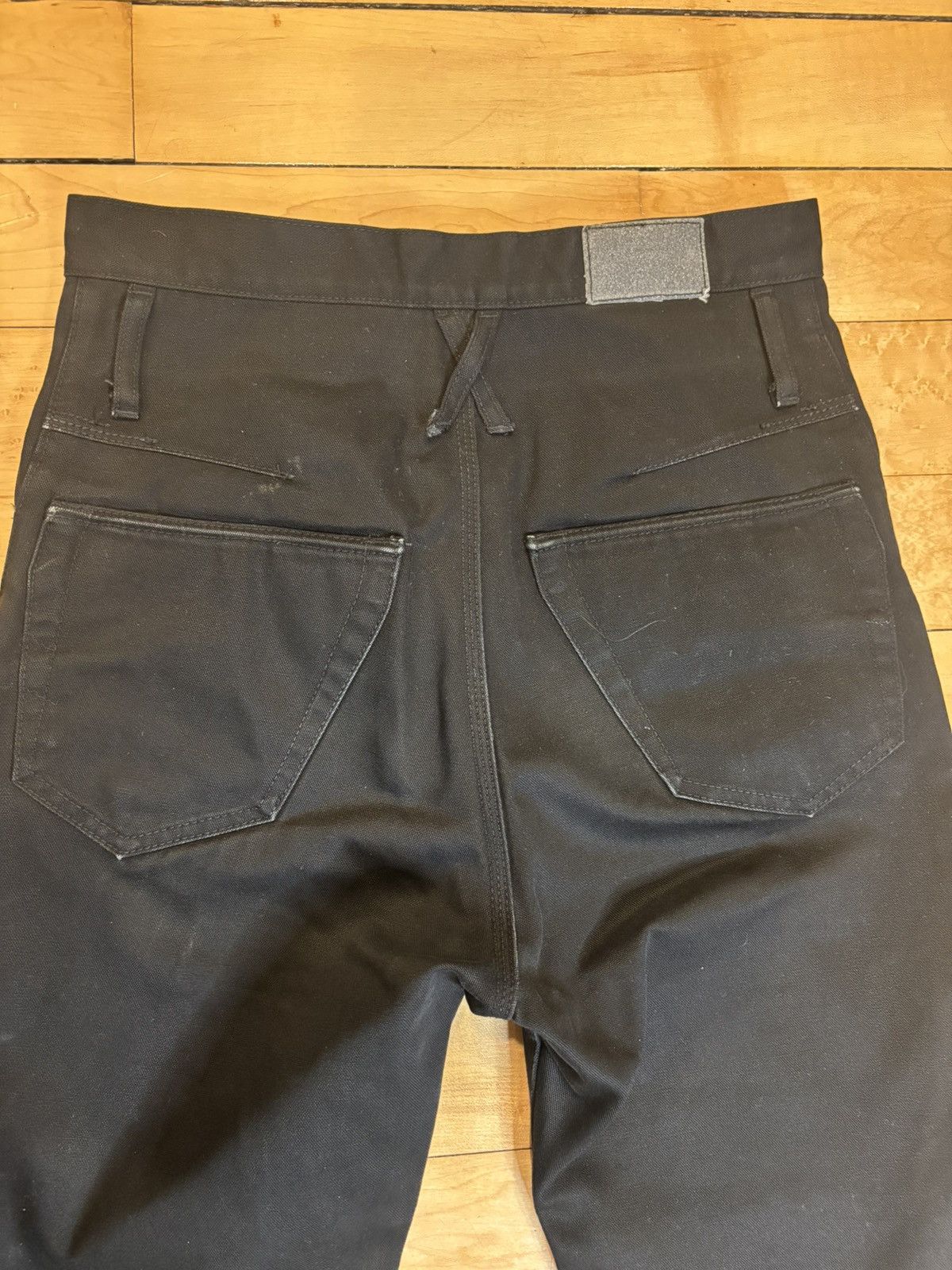 KOZABURO KOZABURO 3D BOOTCUT CANVAS COWBOY JEANS Size US 30 / EU 46 - 3 Thumbnail