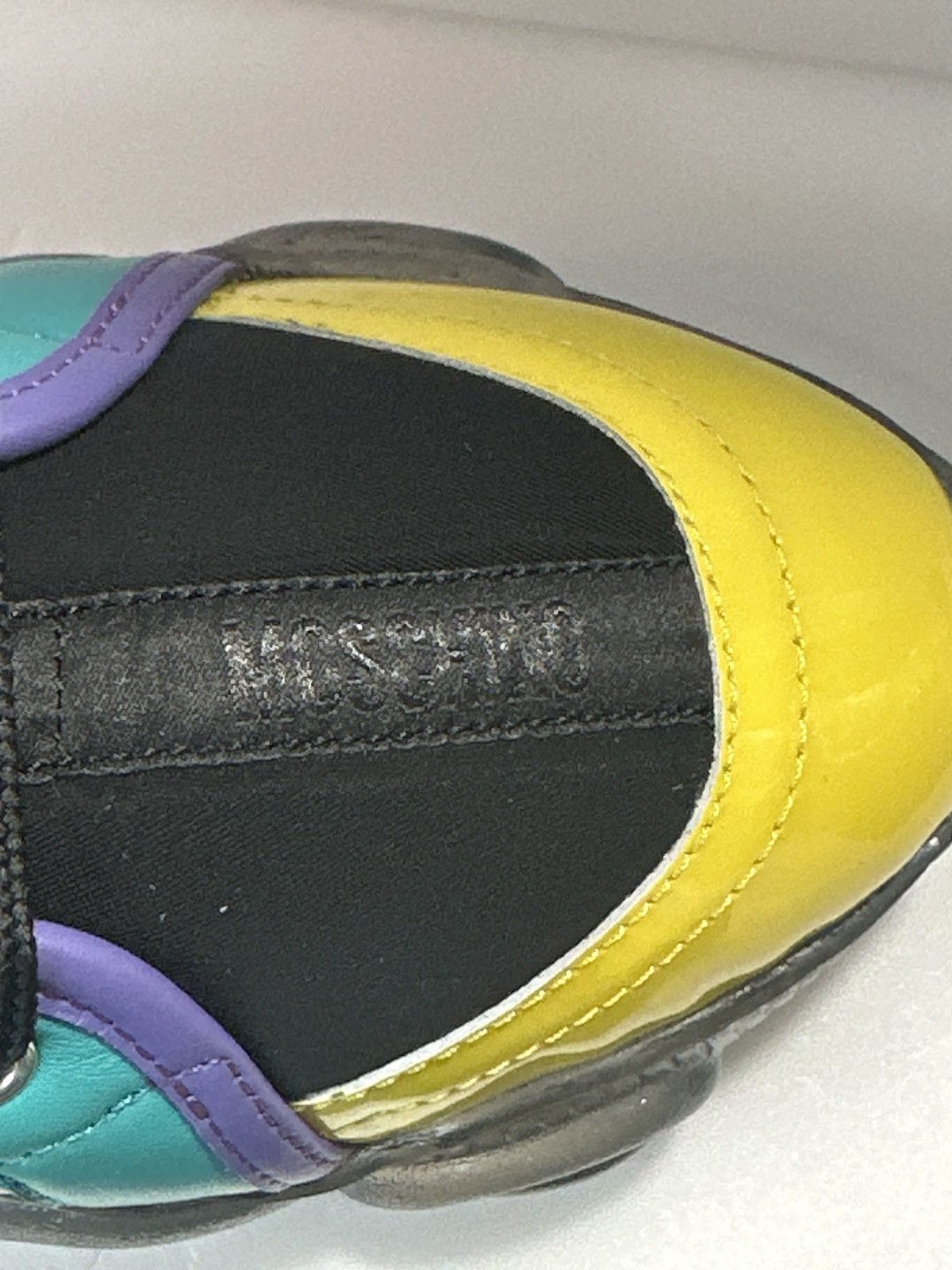 Moschino MOSCHINO Teddy Mix Media Chunky Sneakers Size US 5 / IT 35 - 7 Thumbnail