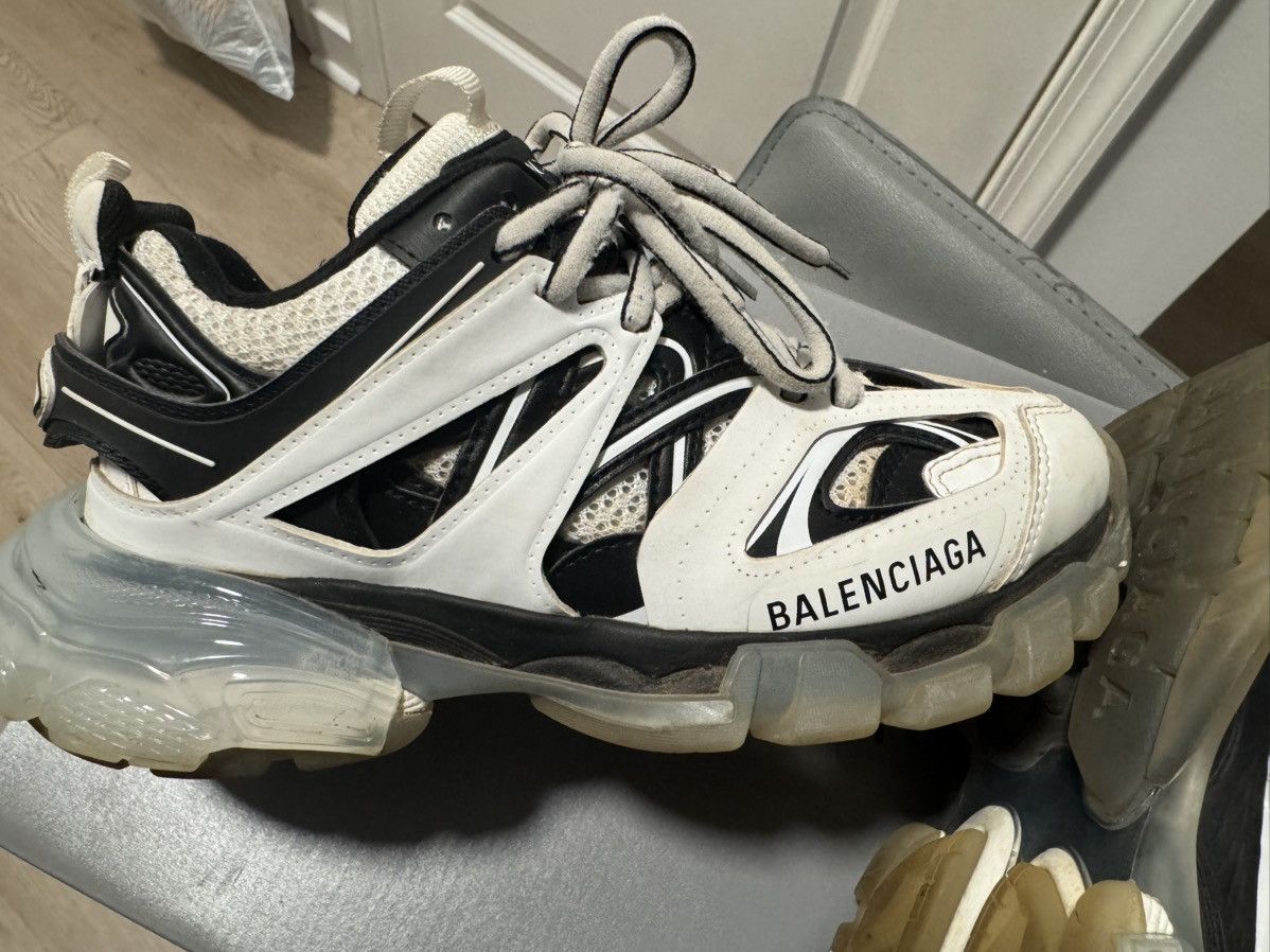 Balenciaga Womens Balenciaga Track Sneakers Size US 5 / IT 35 - 1 Thumbnail