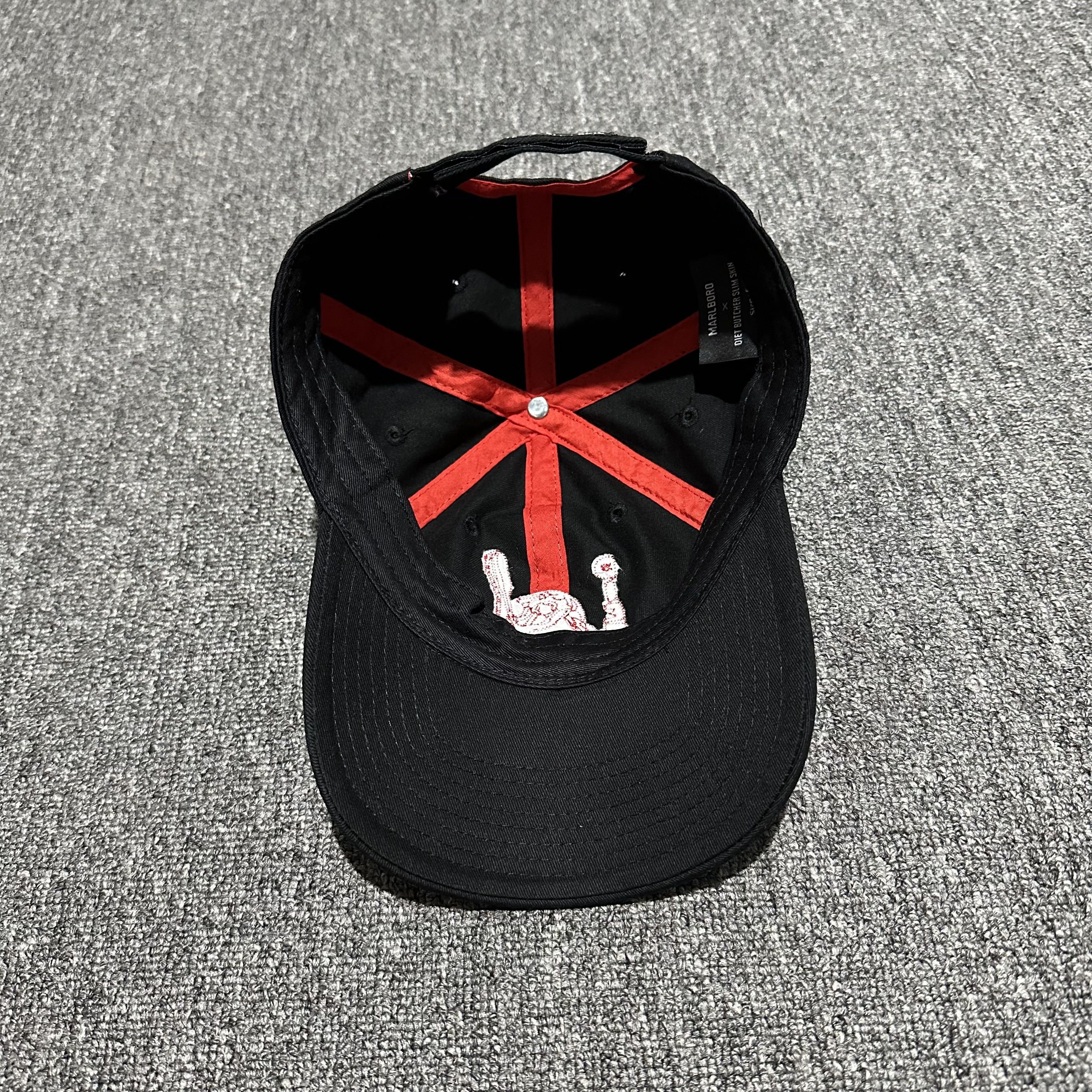 Diet Butcher Slim Skin × Japanese Brand × Marlboro Vintage Diet Butcher Slim Skin x Marlboro Hats Size ONE SIZE - 4 Thumbnail