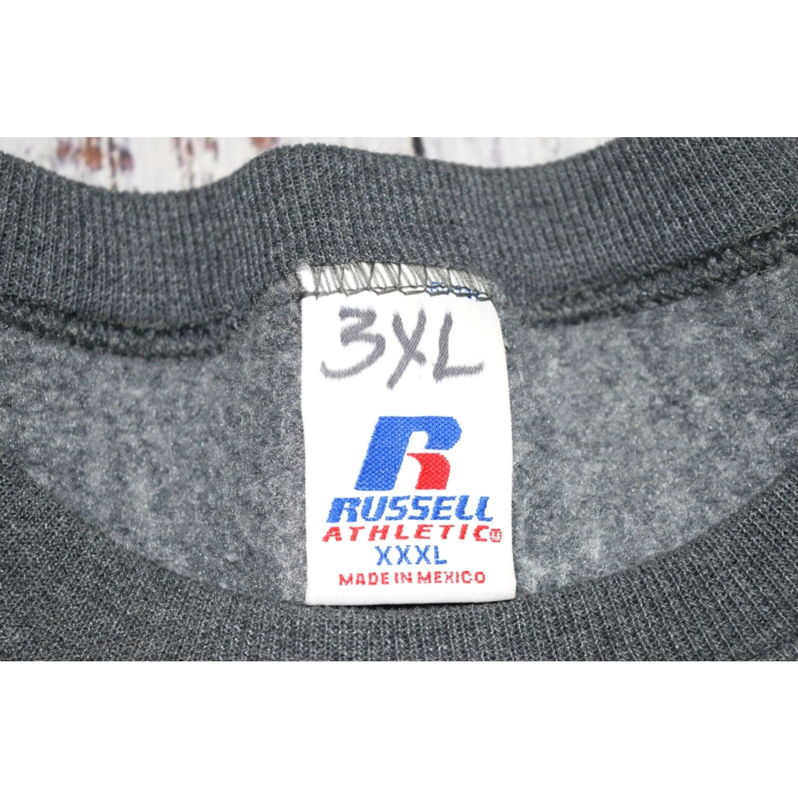 Russell Athletic VINTAGE Russell Athletic Hoodie Gray 3XL Adult 3XL Gray 50/50 Sweatshirt Crewneck Pullover Winter Streetwear Grunge 80s 90s Mens Size US XXL / EU 58 / 5 - 5 Thumbnail