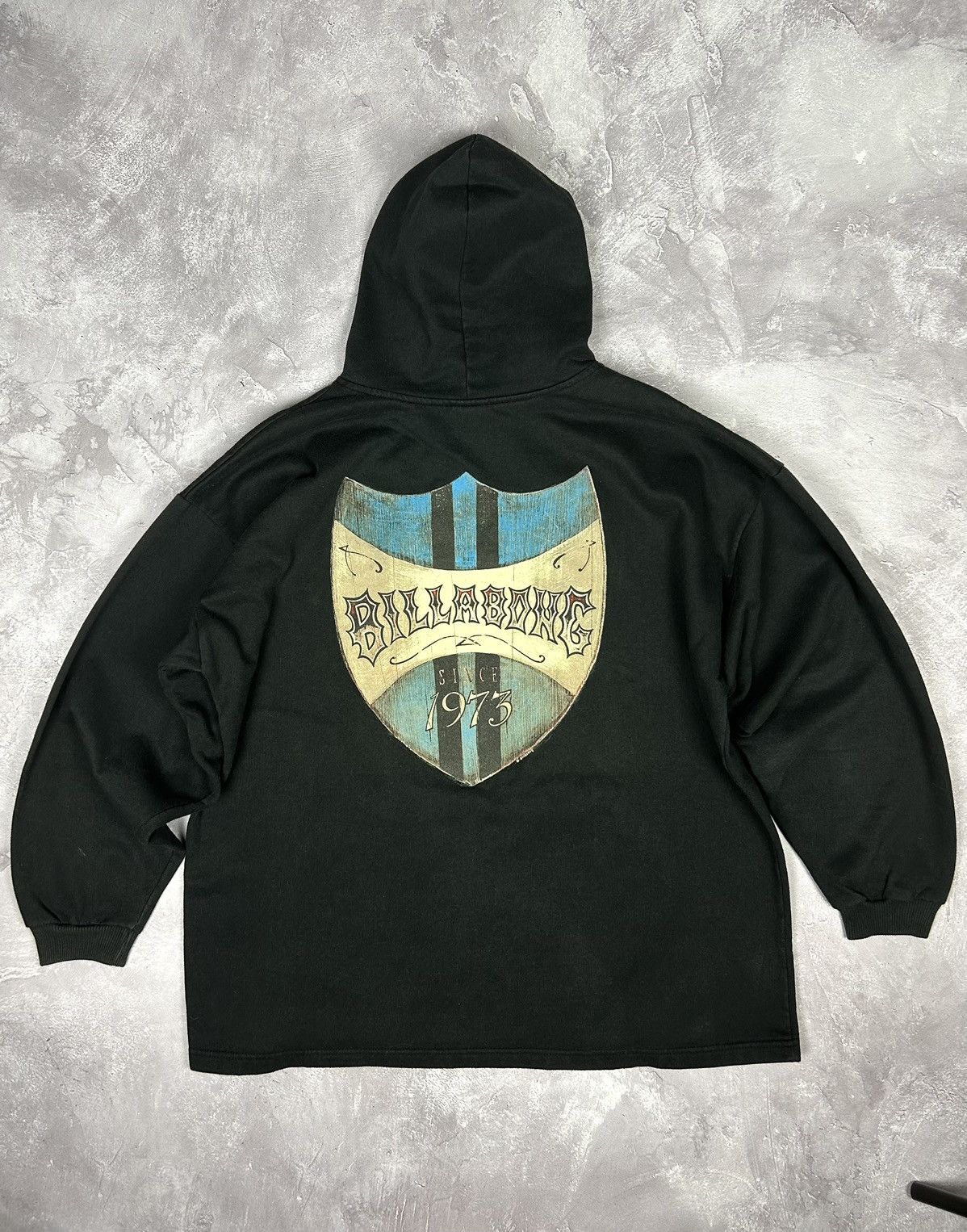 Billabong × Vintage Billabong Black Logo Vintage Hoodie Sz XL 90s y2k Size US XL / EU 56 / 4 - 1 Thumbnail