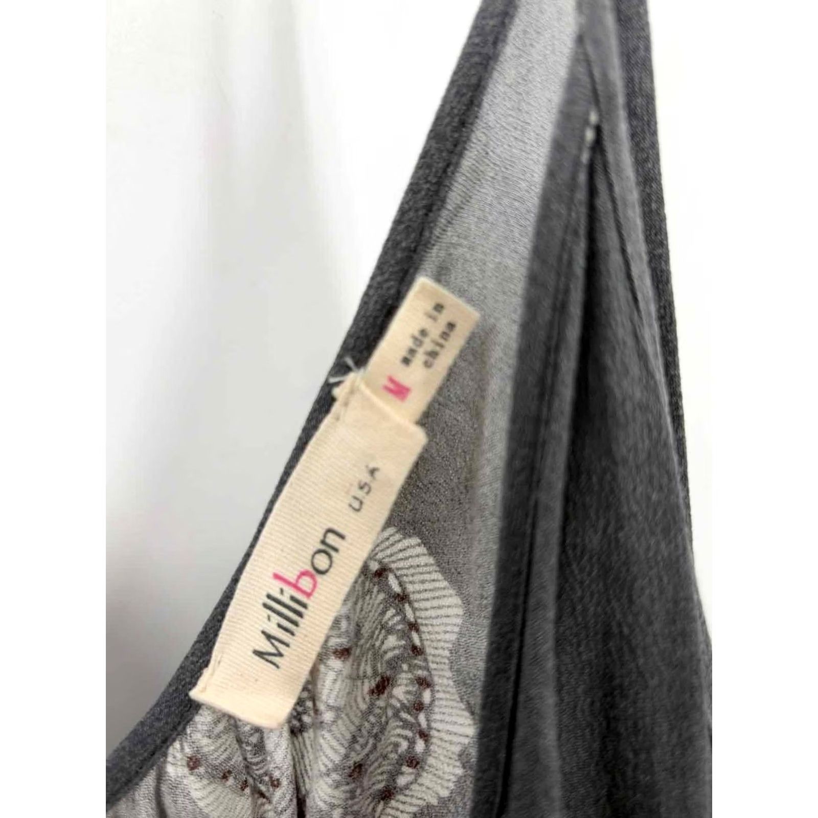 Vintage Pre-Owned Millibon Grey Size Medium Sleeveless Jumpsuit Size 32" / US 10 / IT 46 - 3 Thumbnail