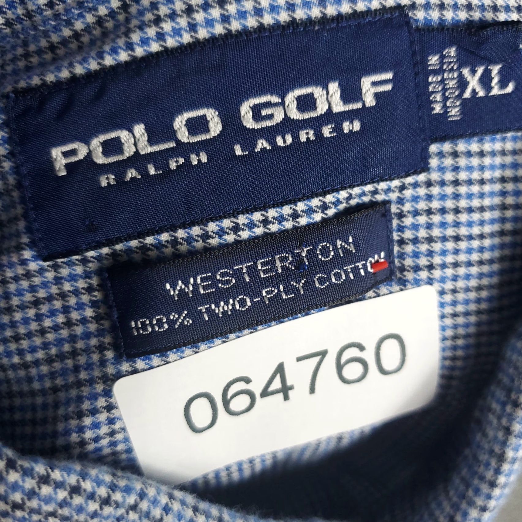 Ralph Lauren Ralph Lauren Shirt Mens XL Blue Pony Casual Button Up Long Sleeve - Orange Cotton Plaid Size US XL / EU 56 / 4 - 8 Thumbnail