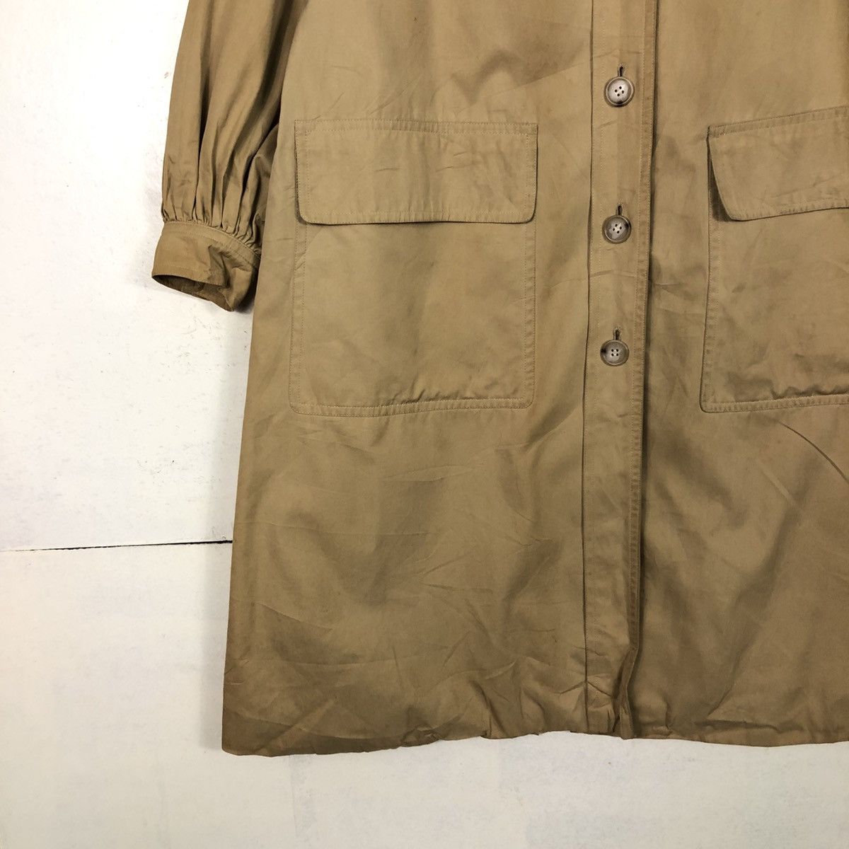 Yves Saint Laurent Vintage Long Jacket Button Yves Saint Laurent Size US M / EU 48-50 / 2 - 7 Thumbnail