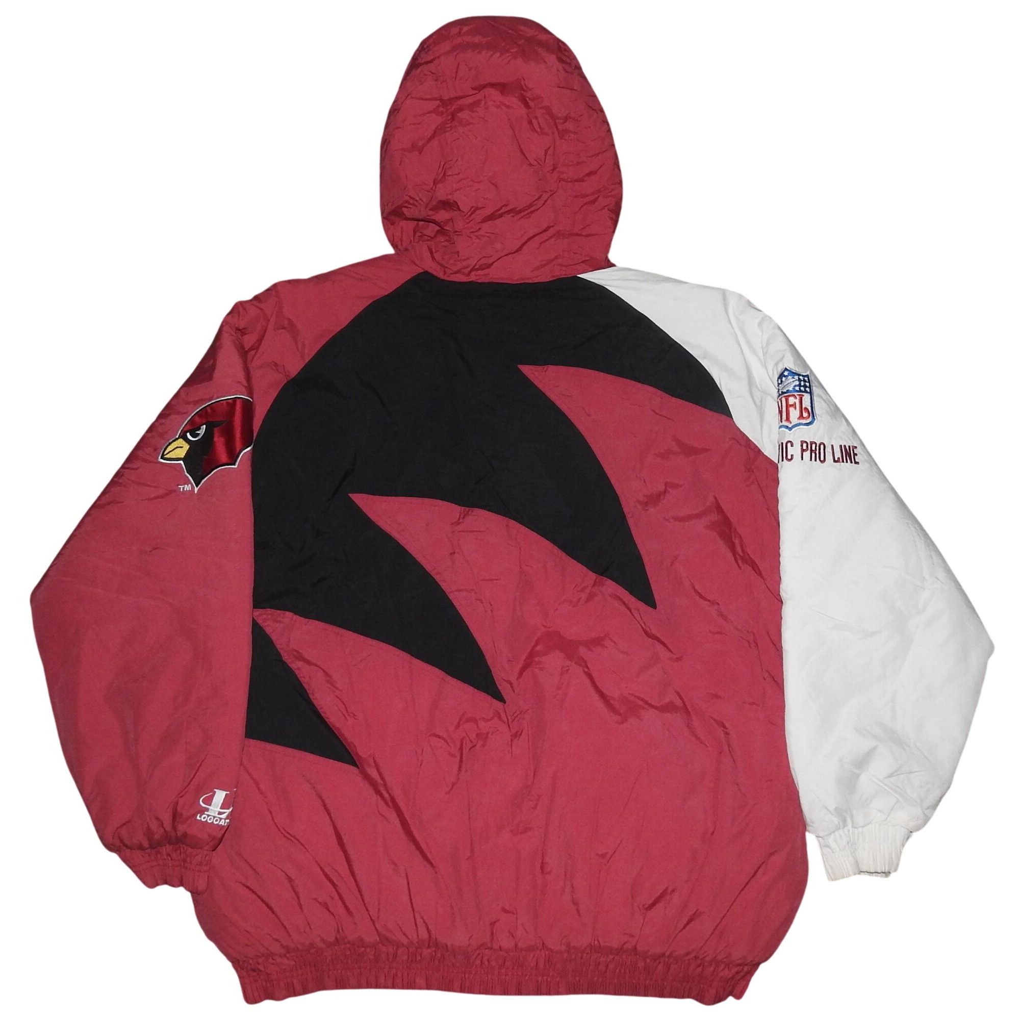 Logo Athletic Vintage 1990s Arizona Cardinals Logo Athletic NFL Pro Line S Size US XL / EU 56 / 4 - 10 Thumbnail