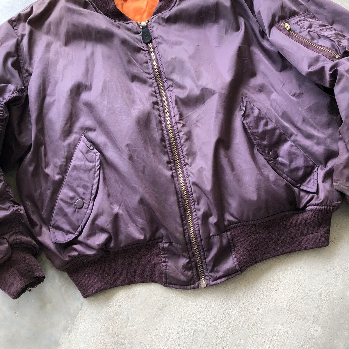 Other ALASKO Landing Gear Ma-1 Bomber Jacket Size US S / EU 44-46 / 1 - 4 Thumbnail