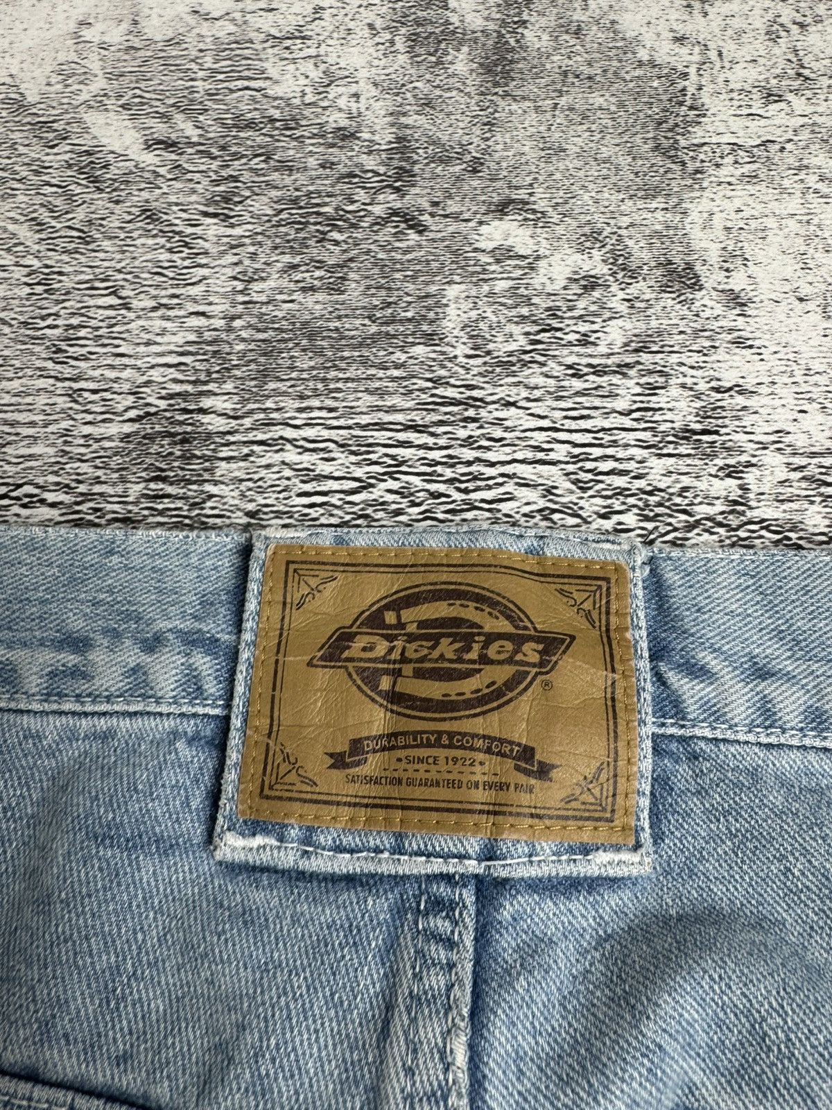 Dickies DICKIES BIG DADDY VINTAGE DENIM RAP HIP HOP BAGGY SKATE DISTRESSED JEANS PANTS Size US 32 / EU 48 - 10 Thumbnail