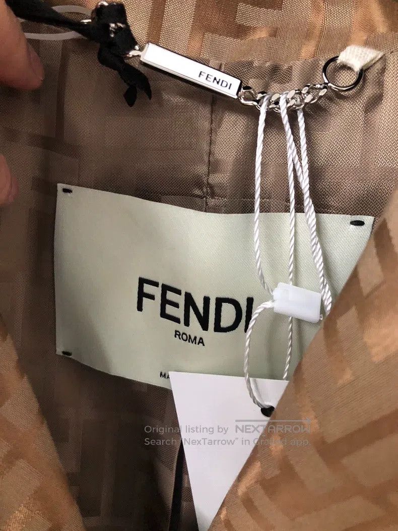 Fendi Fendi All-Print Coat Size XS / US 0-2 / IT 36-38 - 5 Thumbnail