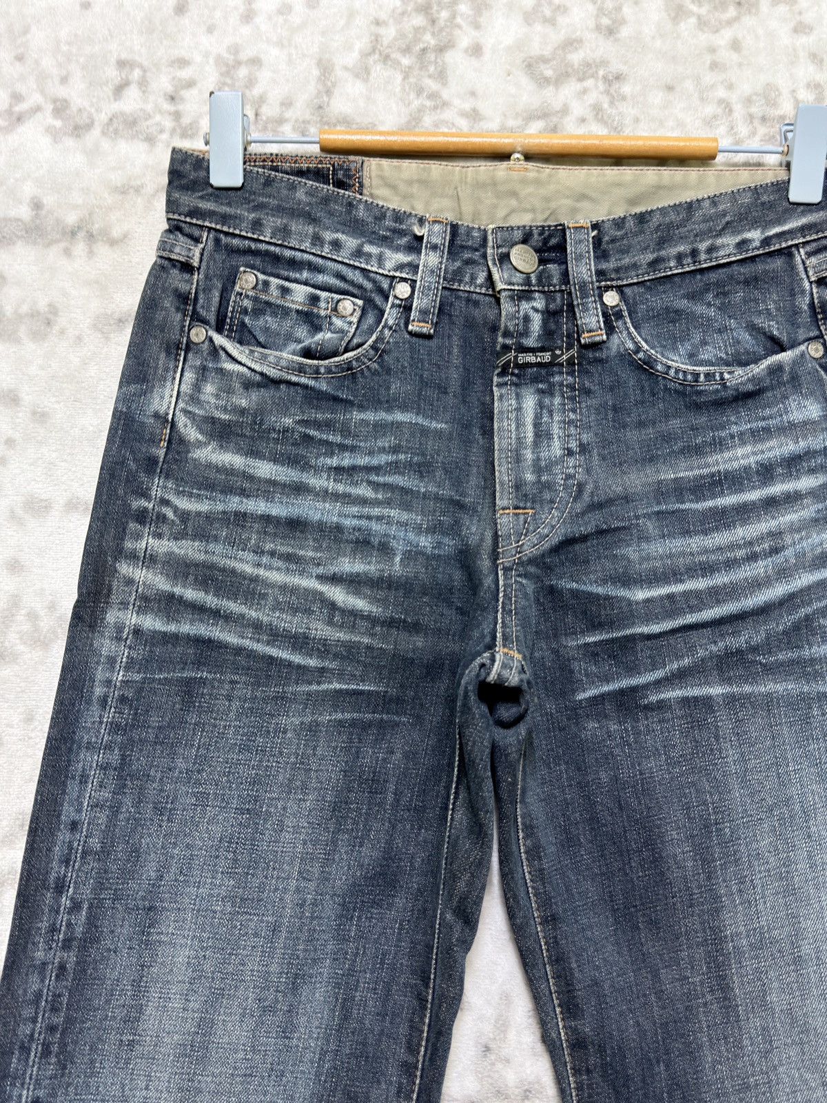 Marithe + Francois Girbaud Vintage Marithé François Girbaud Whiskered Denim Jeans Size US 26 / EU 42 - 4 Thumbnail