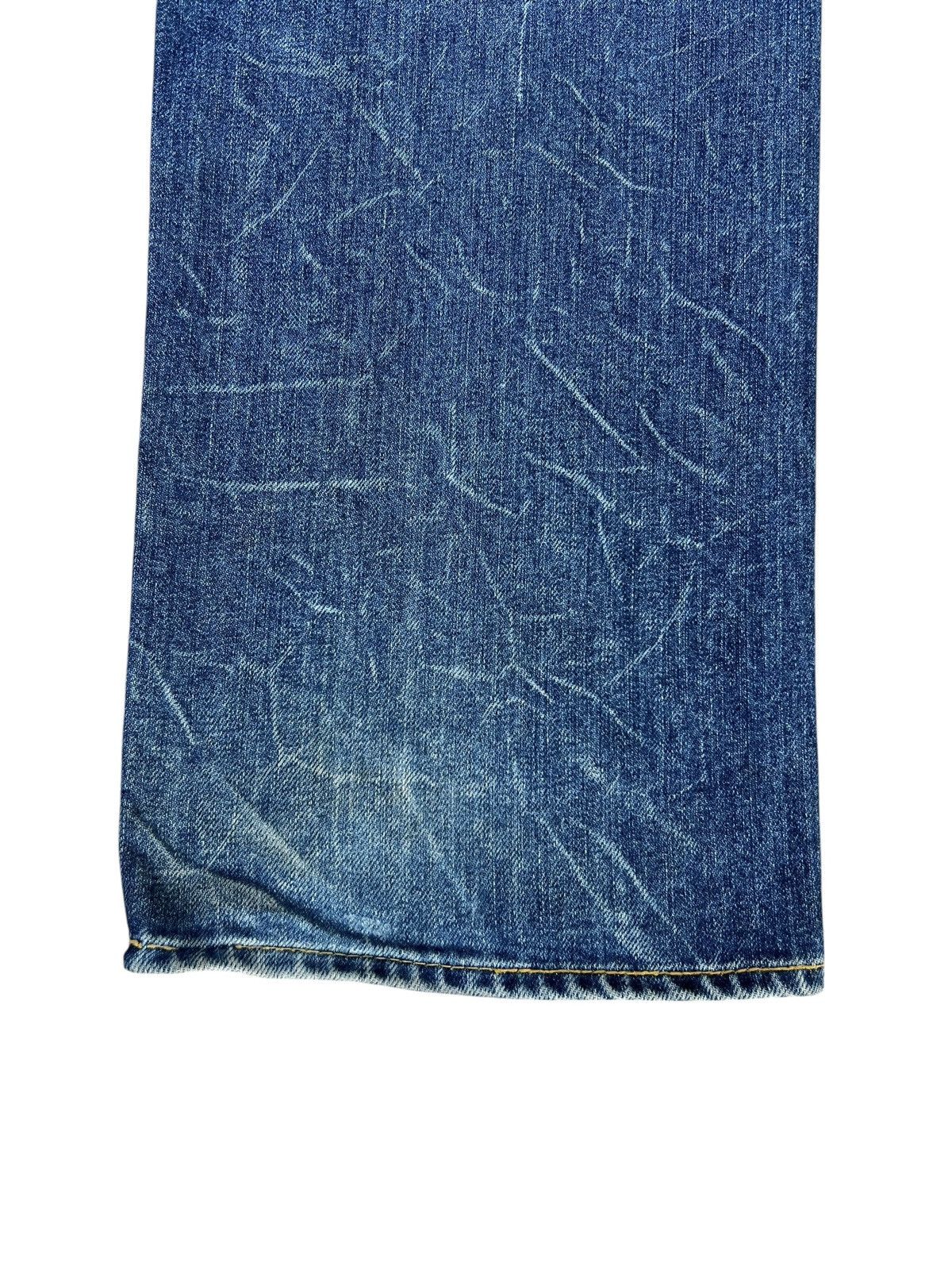 Vintage Vintage Antgauge Multiple Cut Raw Edge Mud Denim Jeans Size US 32 / EU 48 - 19 Thumbnail