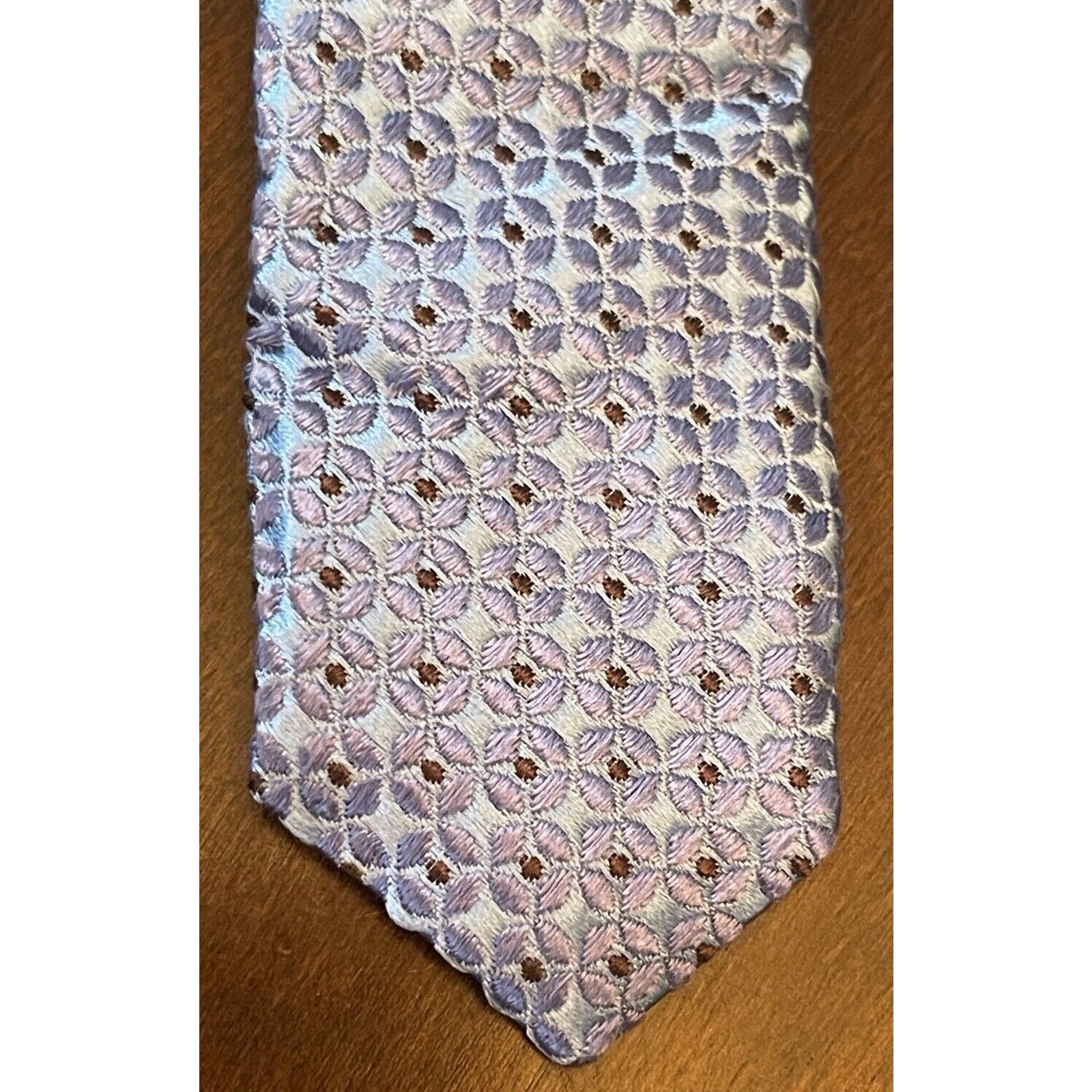 Banana Republic Banana Republic Blue Purple 100% Silk Made In Turkey Size ONE SIZE - 6 Thumbnail