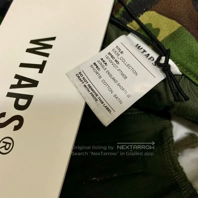 Wtaps Wtaps size 2 Camouflage Military Shorts, Cotton Size US 40 / EU 56 - 5 Thumbnail