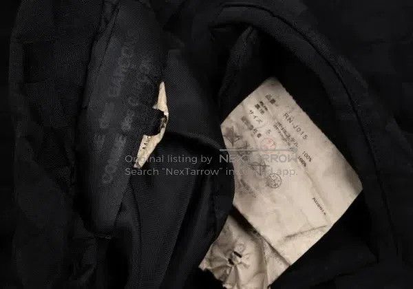Comme des Garcons Comme Des Garcons Black retro pattern bow suit top Size S / US 4 / IT 40 - 9 Thumbnail