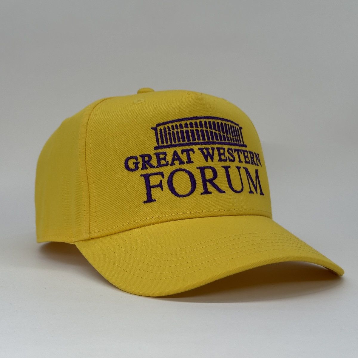 Other Great Western Forum Inglewood Snapback - Purple/Yellow Size ONE SIZE - 2 Thumbnail