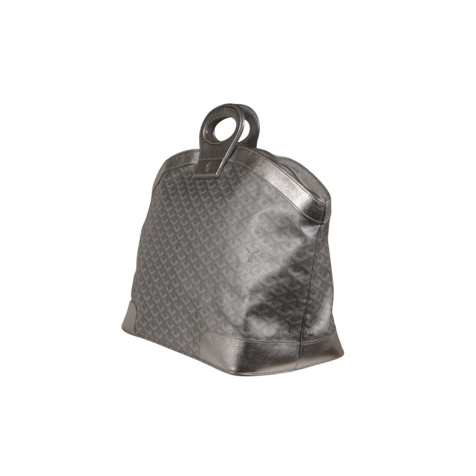Goyard Beluga MM Tote Bag Silver Leather Carry On - 02497 Size ONE SIZE - 10 Thumbnail