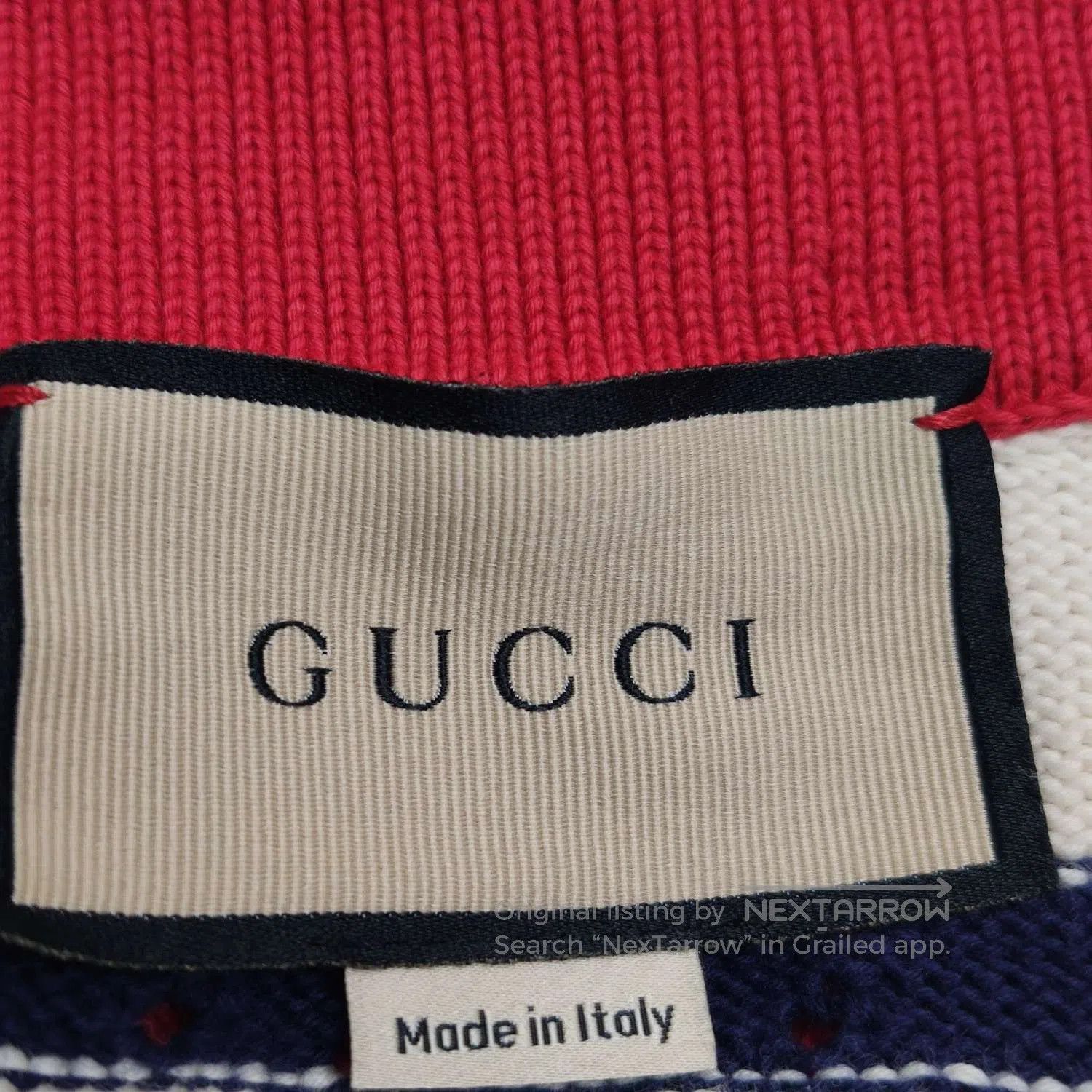 Gucci Gucci Striped Colorblock Collar Short. Size XS / US 0-2 / IT 36-38 - 2 Thumbnail