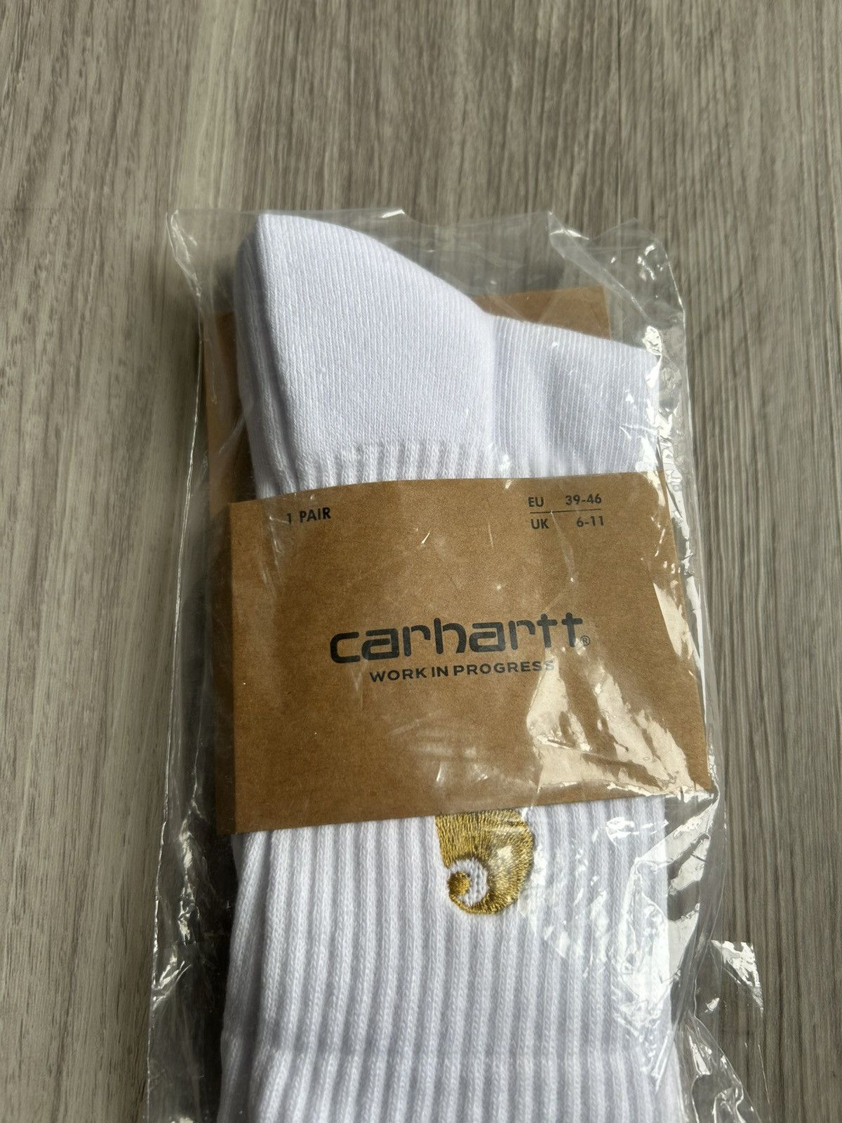 Carhartt Carhartt Gold Embroidered Logo Socks Size ONE SIZE - 2 Thumbnail