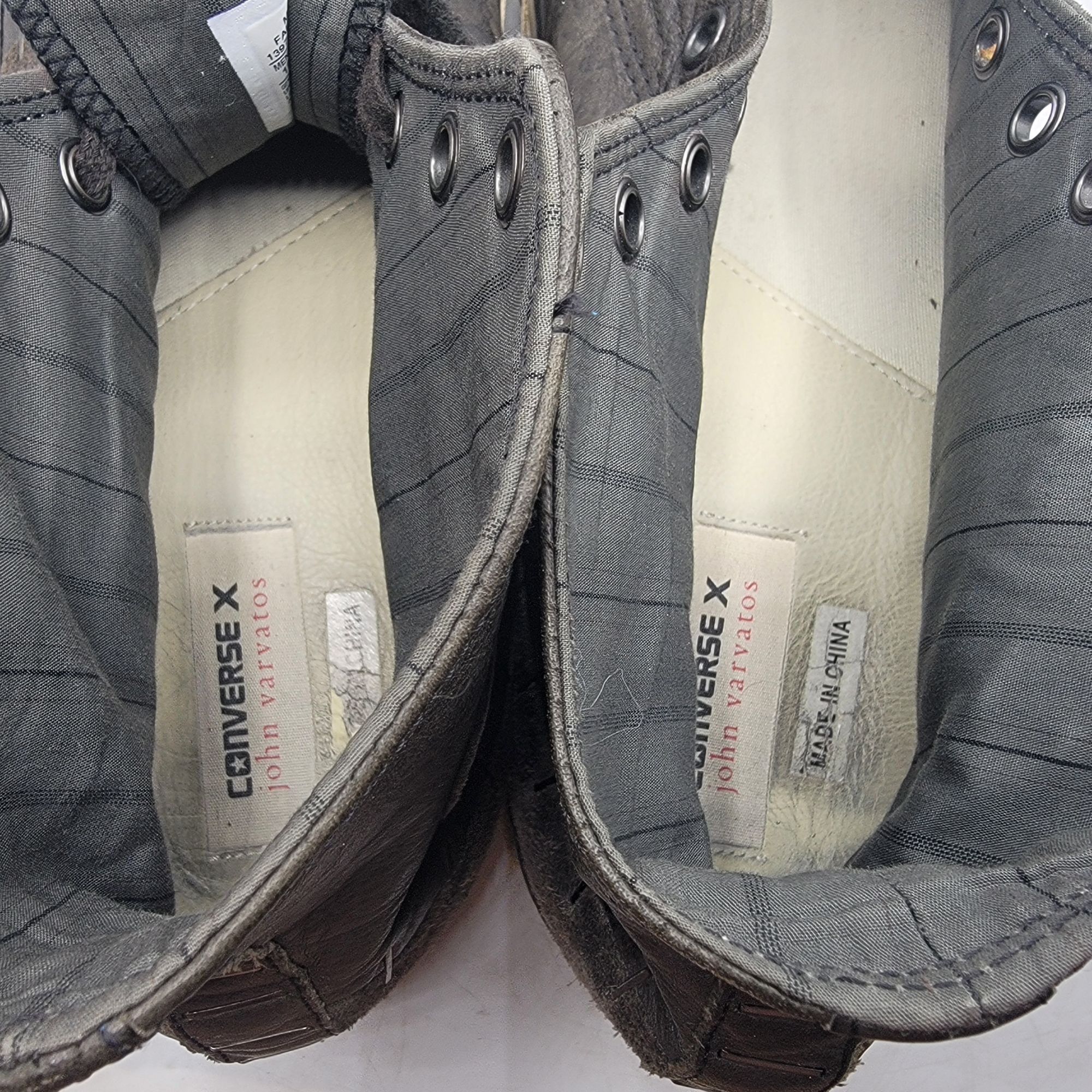 Converse × John Varvatos Converse x John Varvatos Hi Staple Beluga Turtledove Mens 12 Size US 12 / EU 45 - 6 Thumbnail