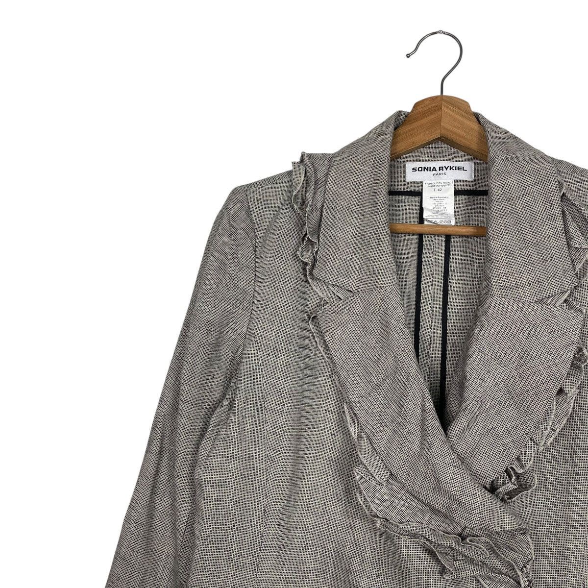 Sonia Rykiel Sonia Rykiel Ruffled Colar Women Jacket Size M / US 6-8 / IT 42-44 - 6 Thumbnail