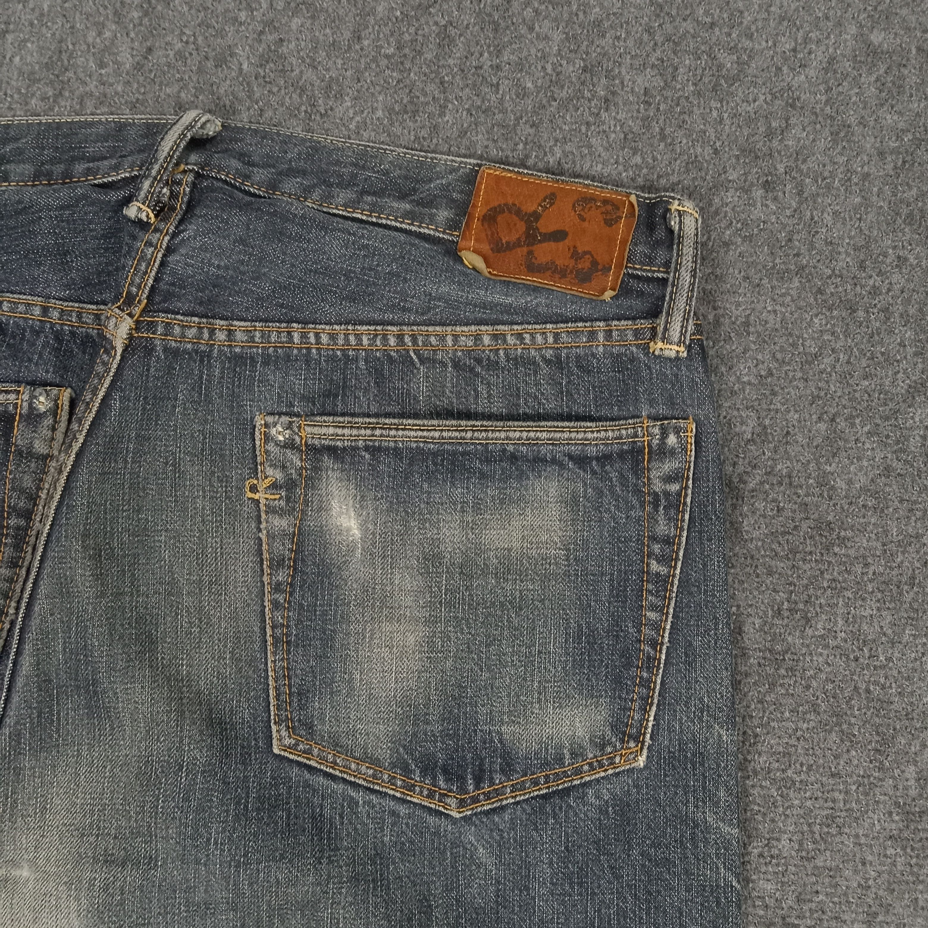 45rpm × Japanese Brand × Vintage 45rpm Japanese Brand Denim Jeans Size US 33 - 2 Thumbnail