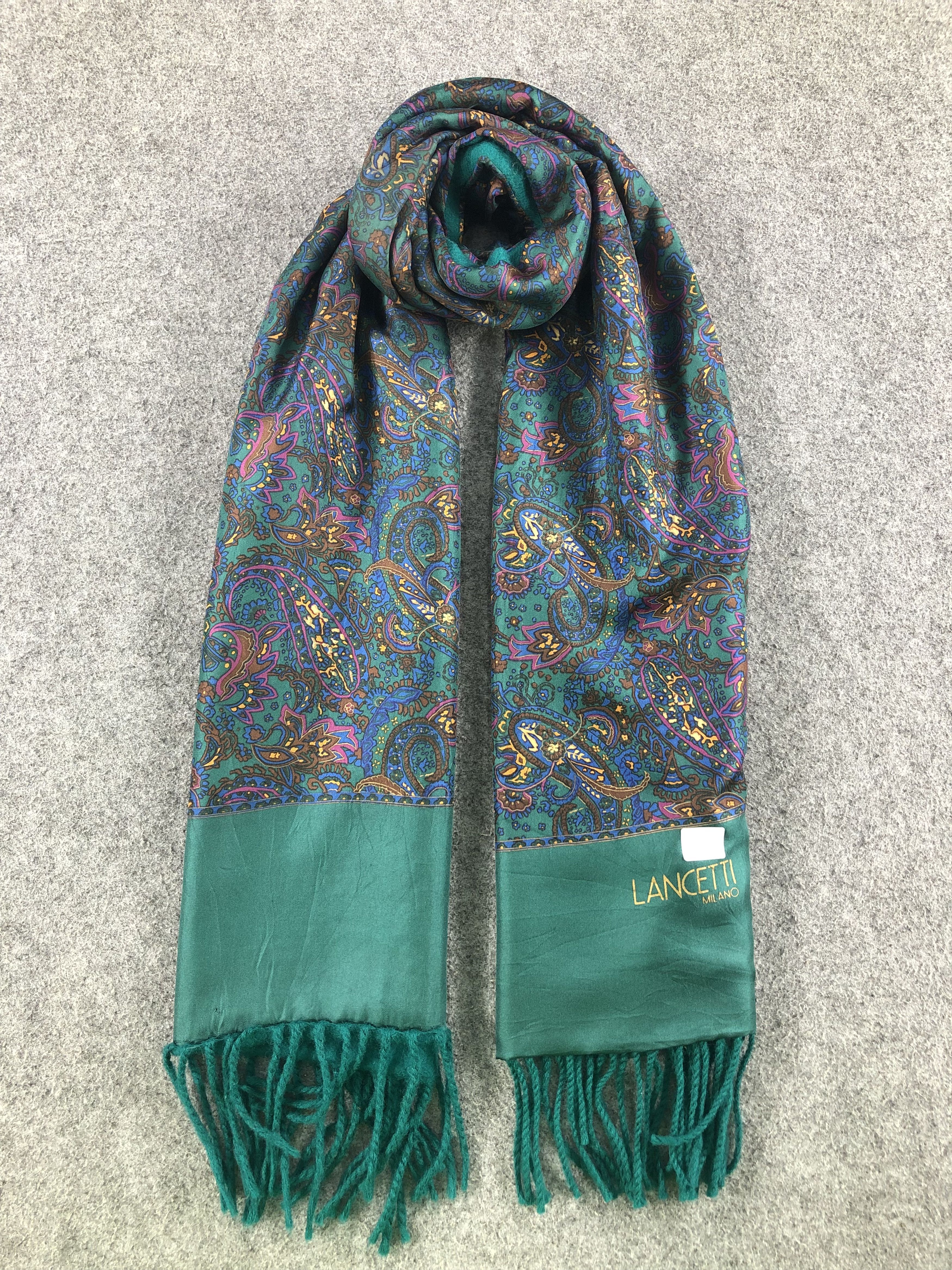 Lui di Lancetti Lancetti Milano Scarf / Silk Scarf / Neckwear / Muffler Size ONE SIZE - 1 Thumbnail