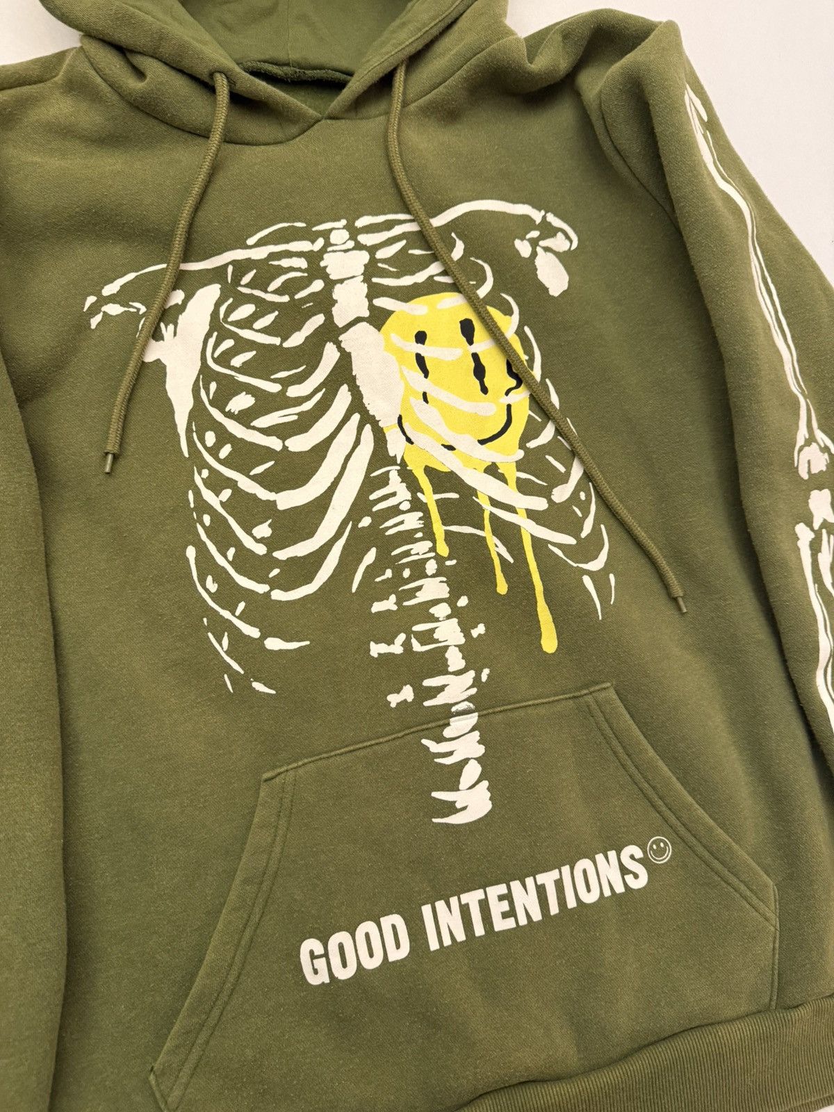 XO XO NAV Good intentions to the bone hoodie size large Size US L / EU 52-54 / 3 - 3 Thumbnail